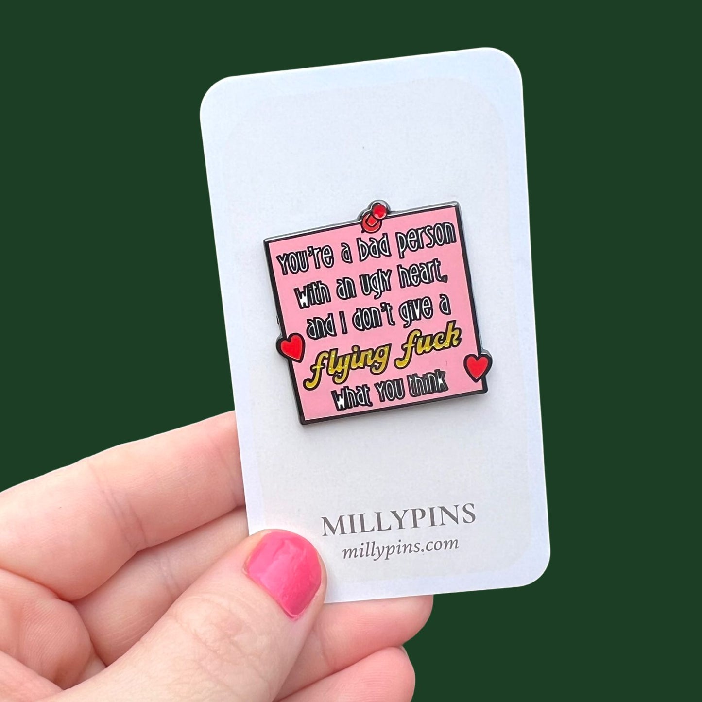 Romy & Michele’s High School Reunion Post-It Enamel Pin