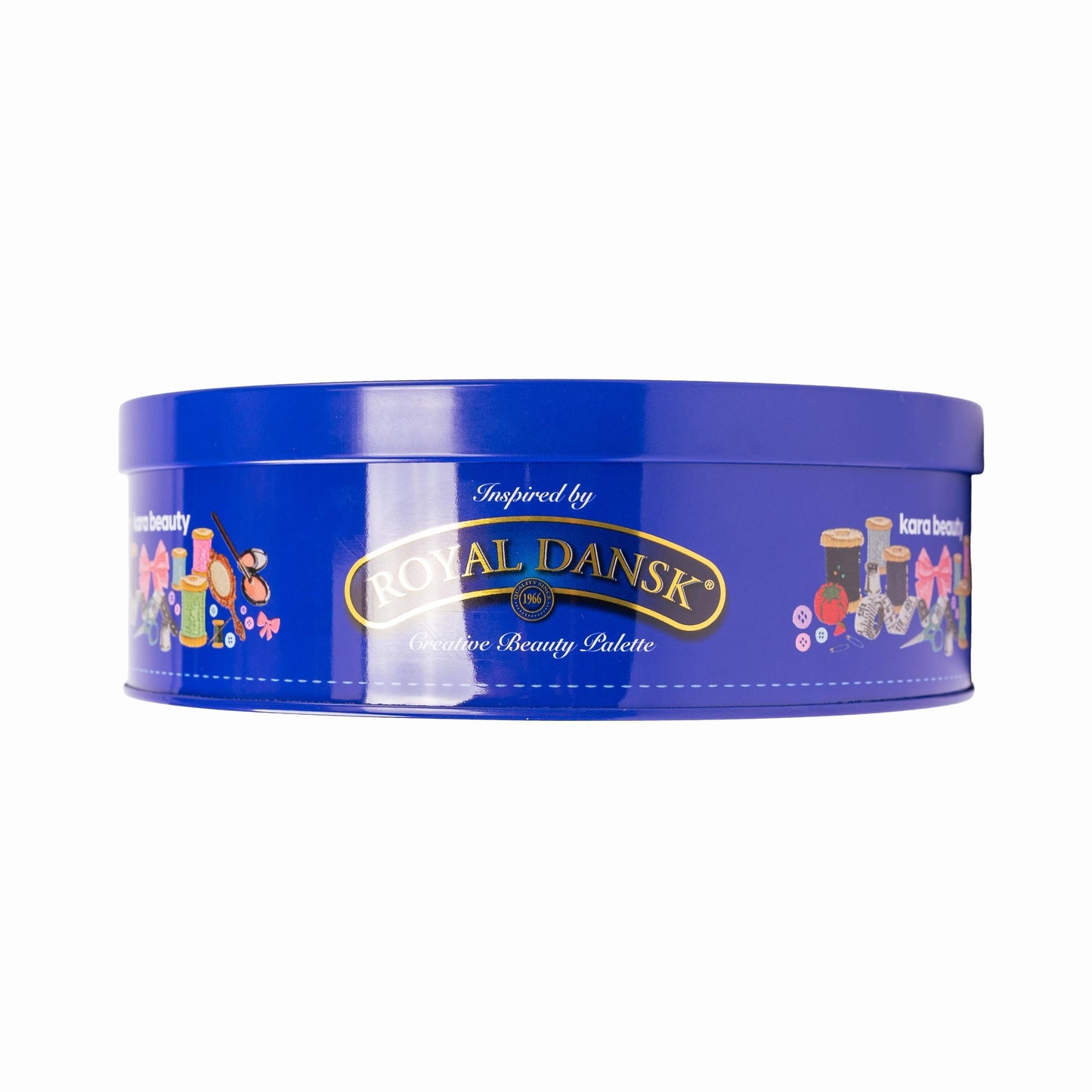 Royal Dansk® Cookie Tin Creative Beauty Palette | Christmas Gift Makeup Kit | Butter Cookie Scented-Kara Beauty-The Bullish Store
