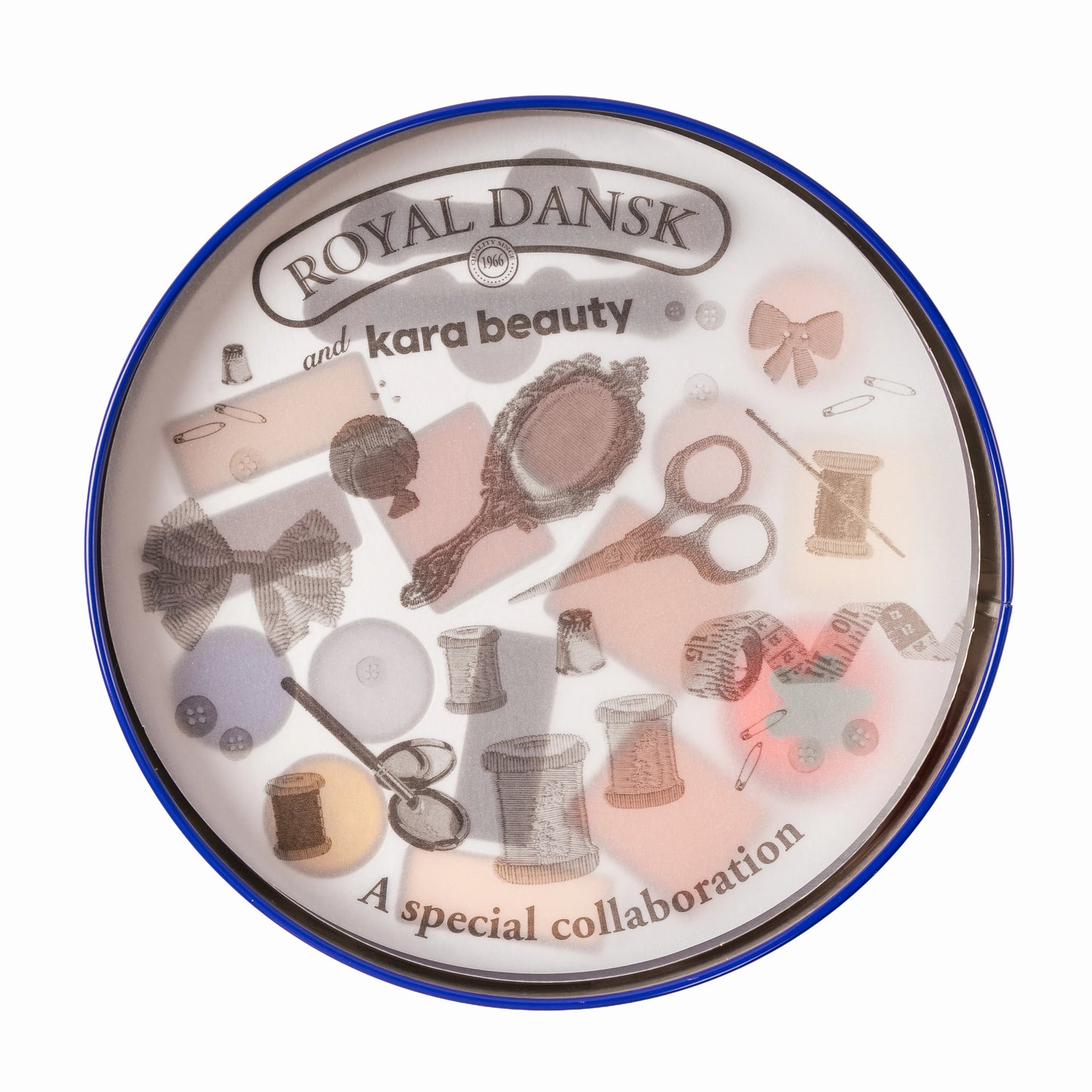 Royal Dansk® Cookie Tin Creative Beauty Palette | Christmas Gift Makeup Kit | Butter Cookie Scented-Kara Beauty-The Bullish Store