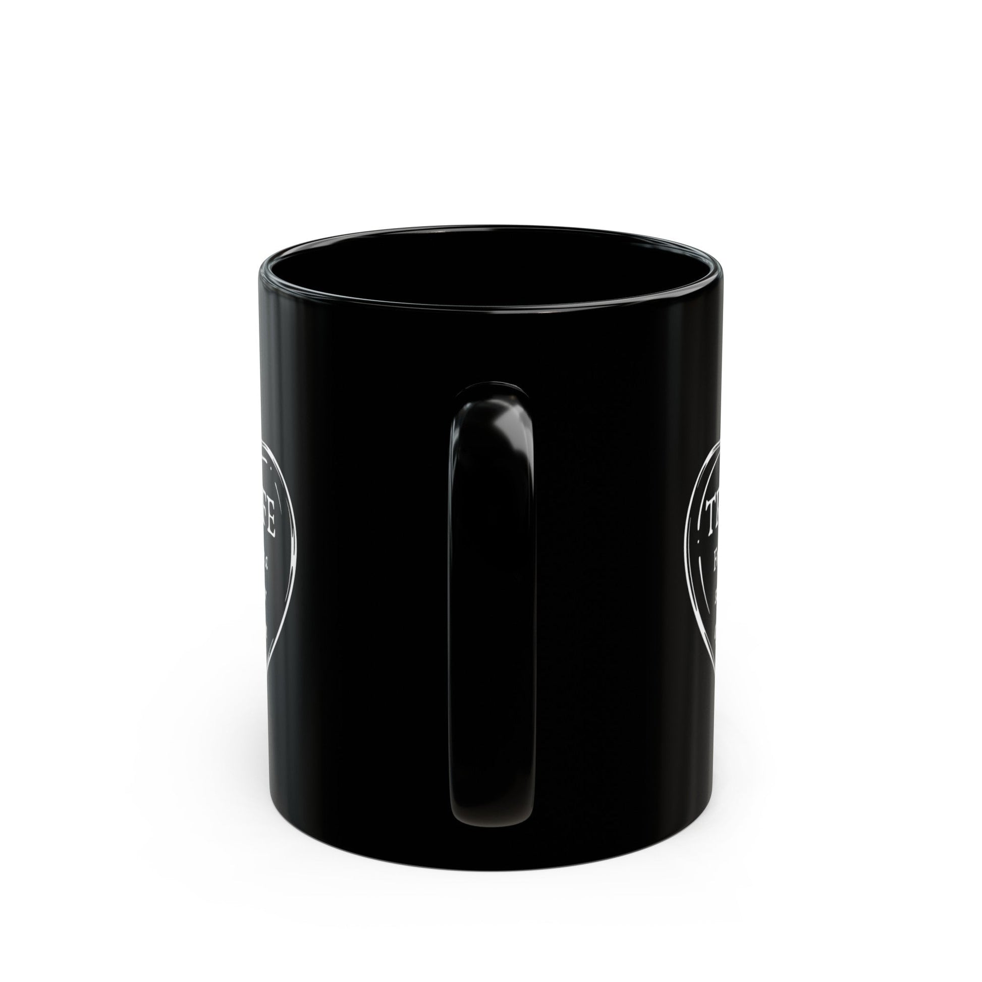 [SATIRE] Trad Wife 11oz Black Mug | Heart Shaped Poison Bottle