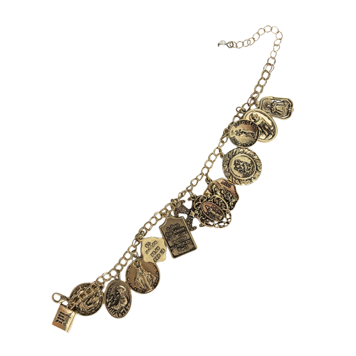 Sacred Heart Charm Bracelet | Paper & Quartz-Paper & Quartz-The Bullish Store