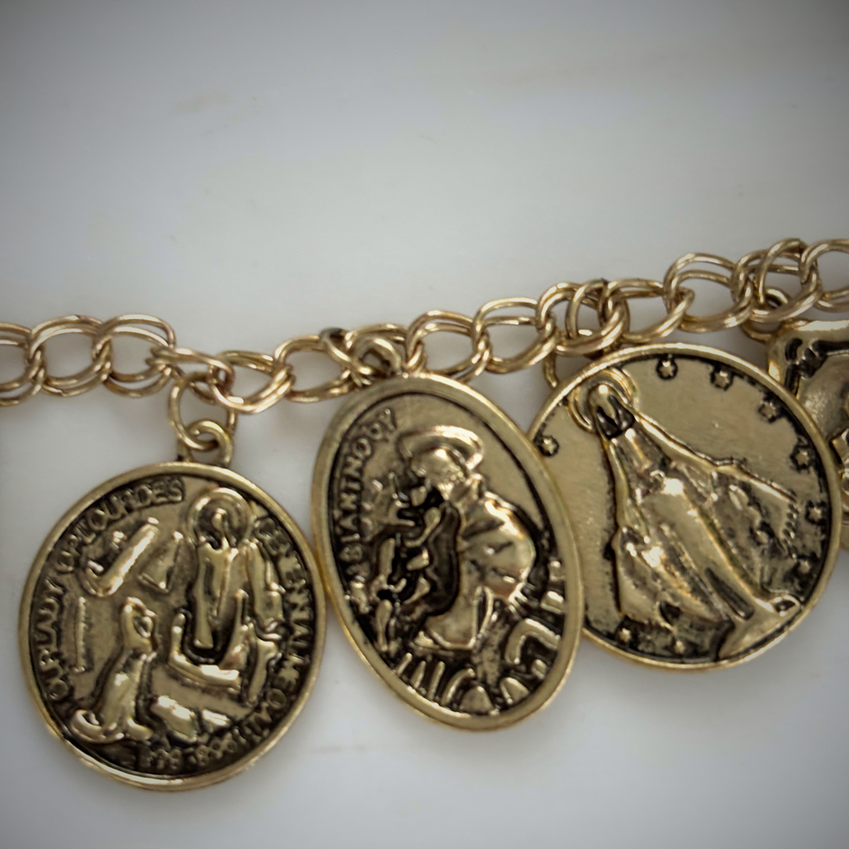 Sacred Heart Charm Bracelet | Paper & Quartz-Paper & Quartz-The Bullish Store