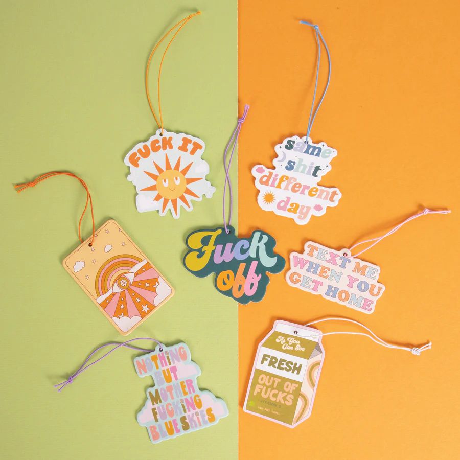 Same Shit Different Day Car Air Fresheners | Floral + Sea Salt + Fresh Air Scent