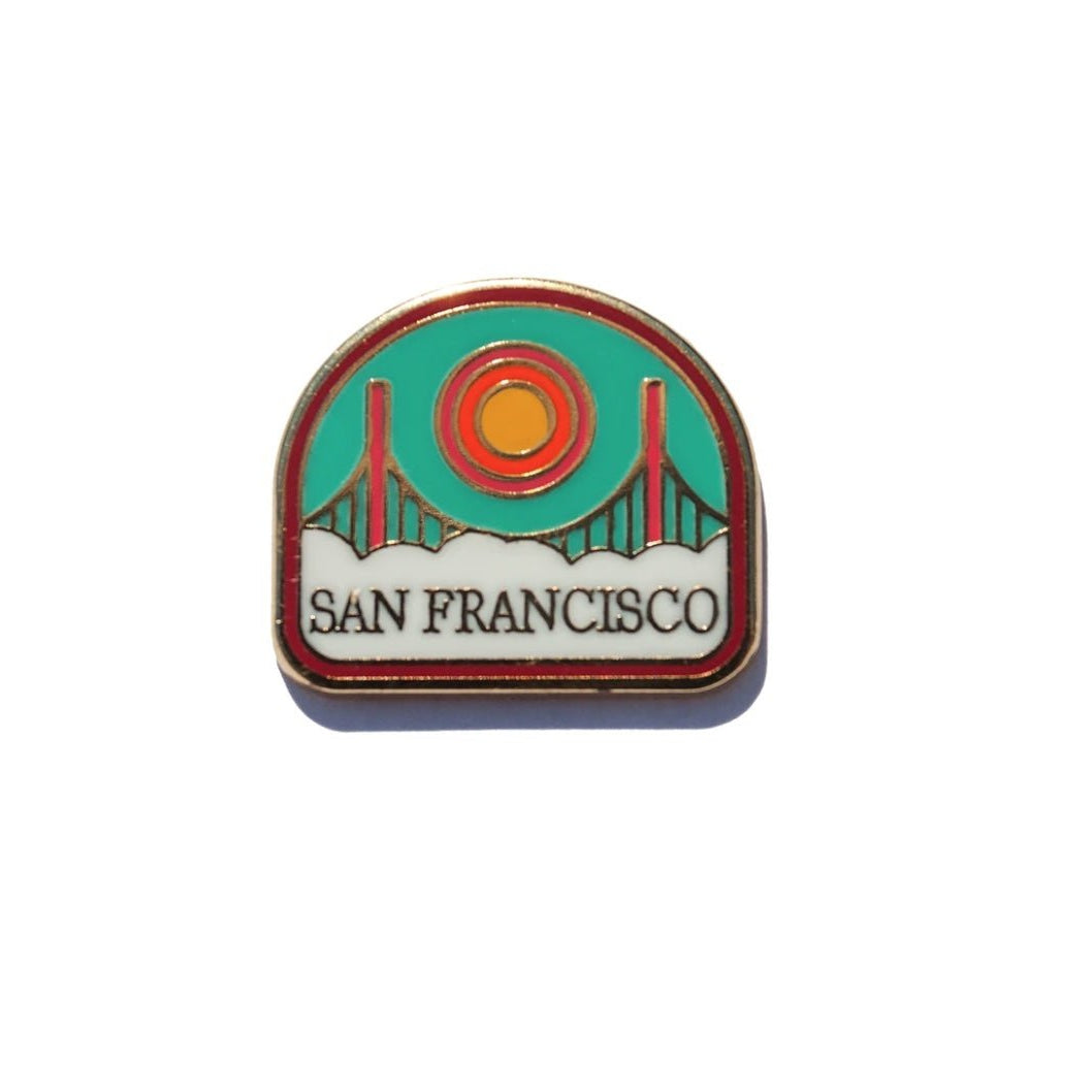 San Francisco Golden Gate Bridge Enamel Pin