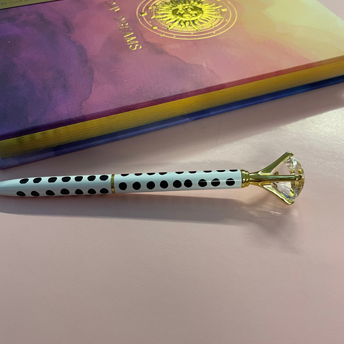Santa Barbara Gem Pen | Giftable Single Pen | Novelty Office Desk Supplies-Santa Barbara Design Studio-The Bullish Store