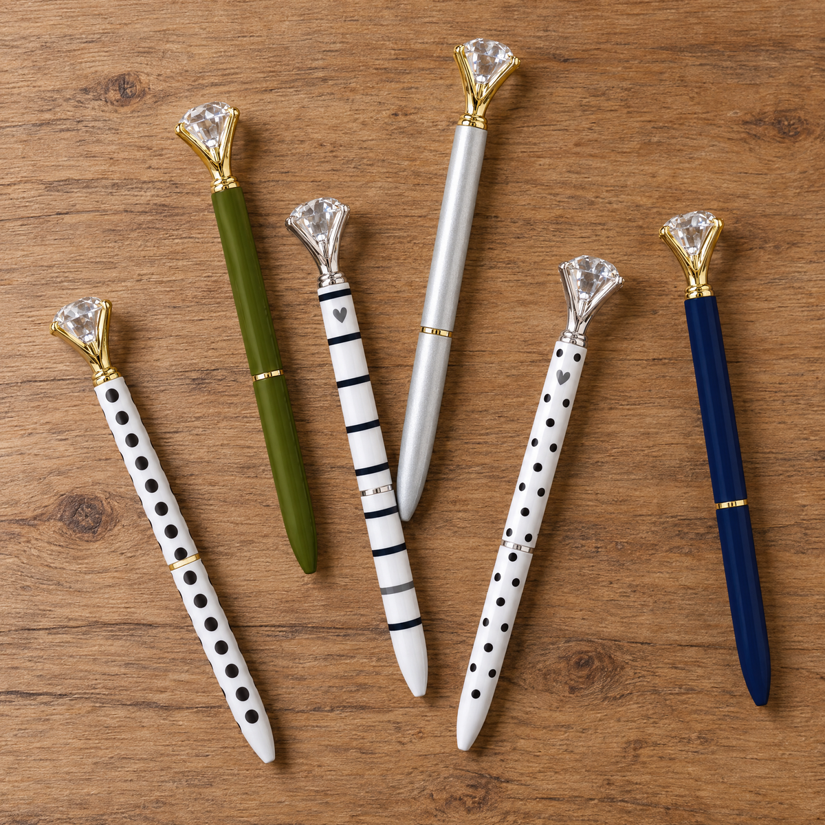 Santa Barbara Gem Pen | Giftable Single Pen | Novelty Office Desk Supplies-Santa Barbara Design Studio-The Bullish Store