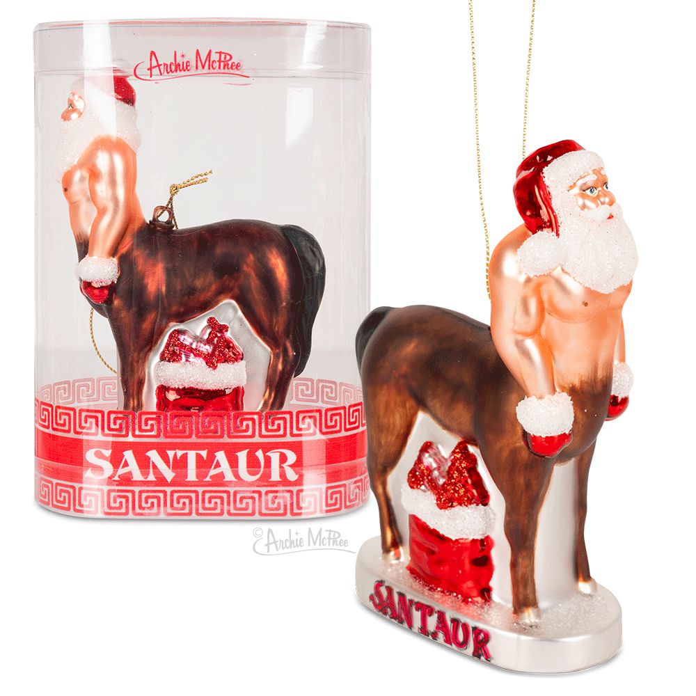 Santaur (Santa Centaur) Christmas Ornament