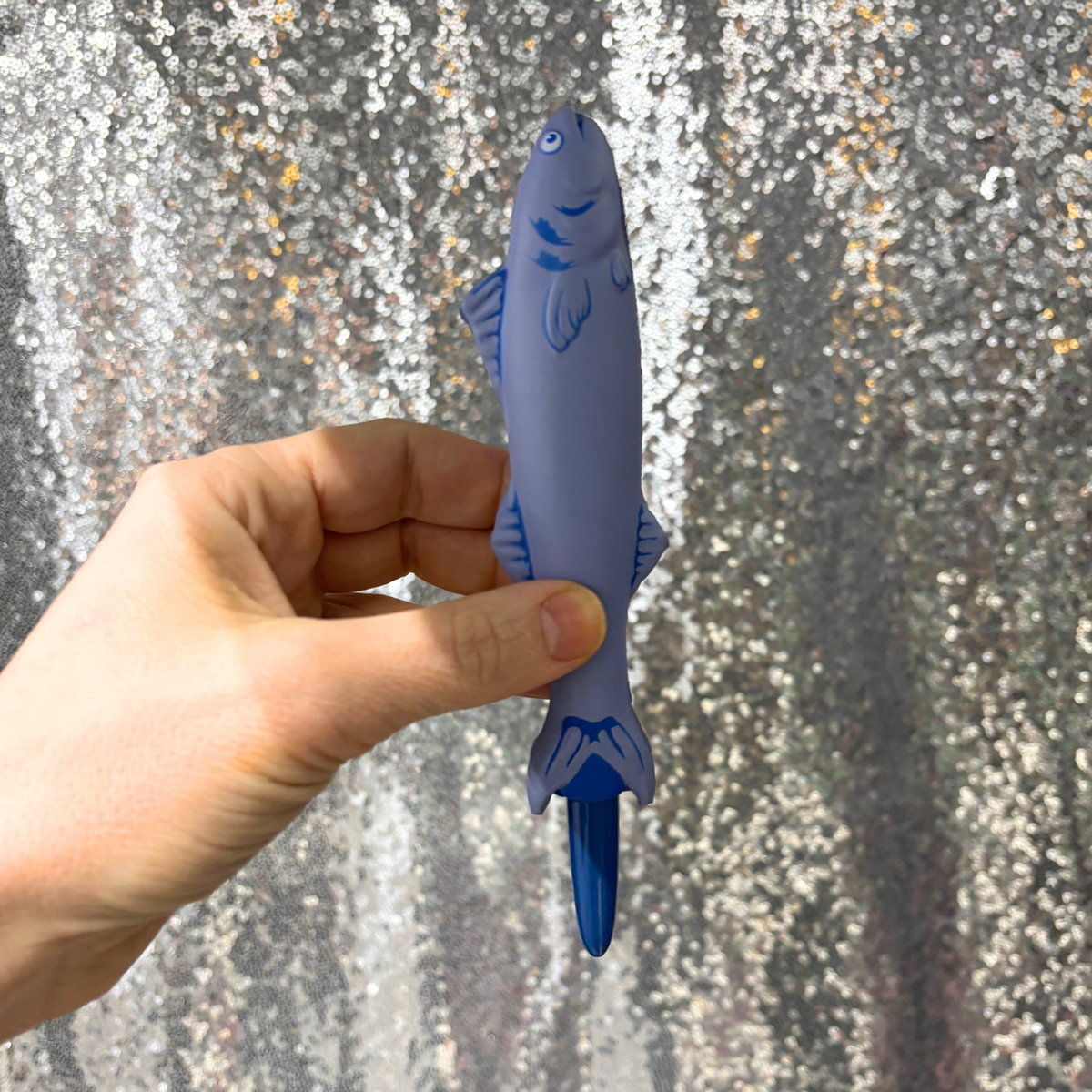 Sardine Squishy Pen | Fish-Shaped Ballpoint Pen | NPW-NPW-The Bullish Store