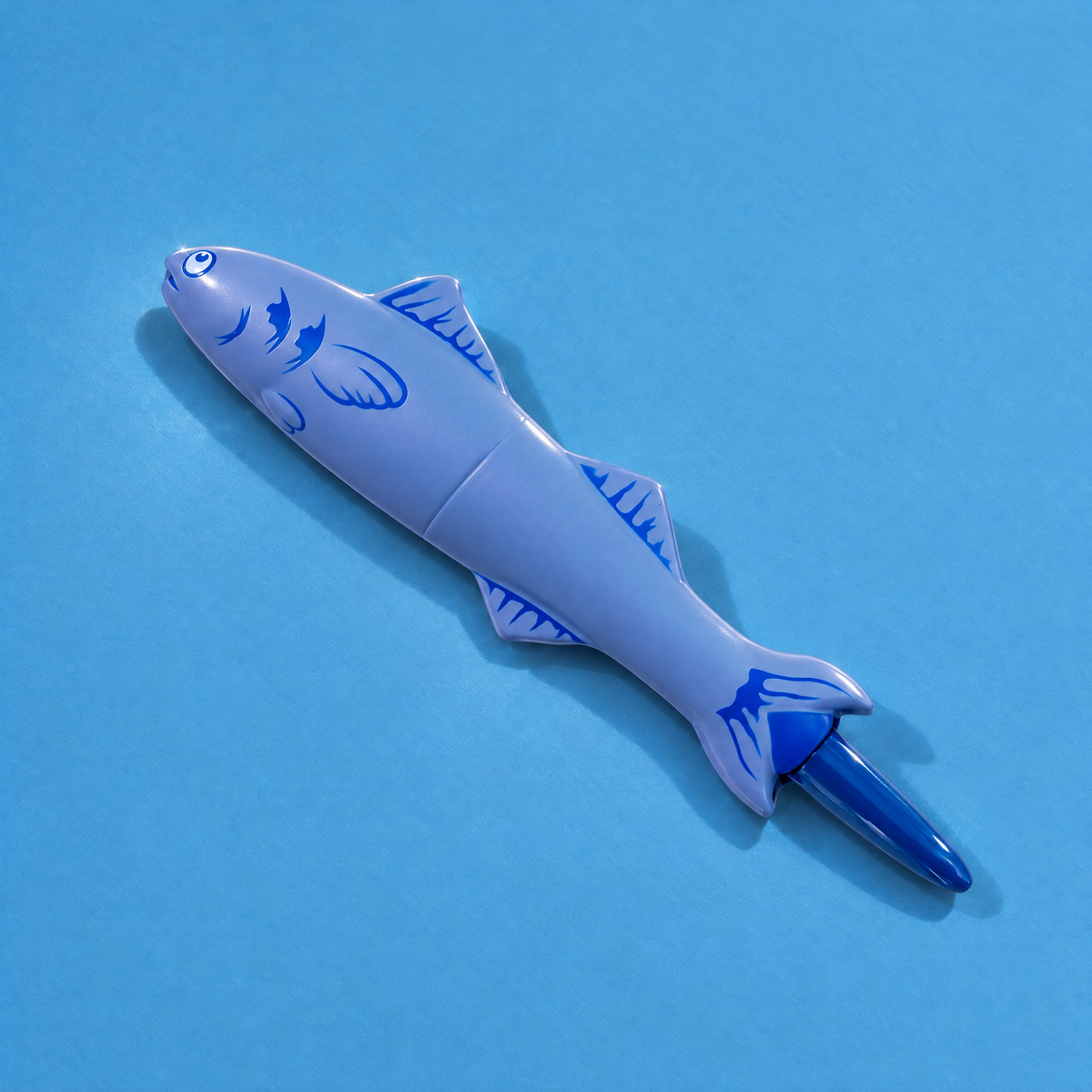 Sardine Squishy Pen | Fish-Shaped Ballpoint Pen | NPW-NPW-The Bullish Store