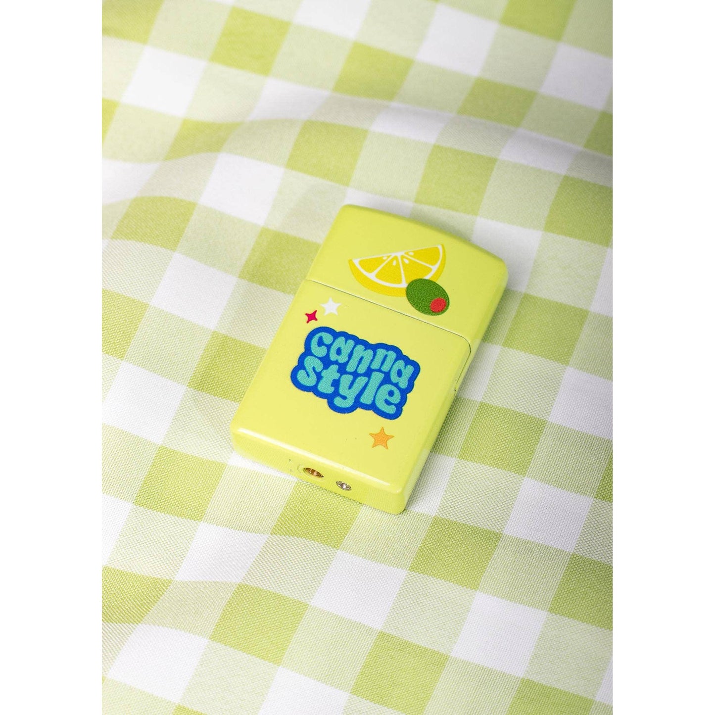 Sardine Tin Refillable Lighter | Retro Sardines Pocket Lighter