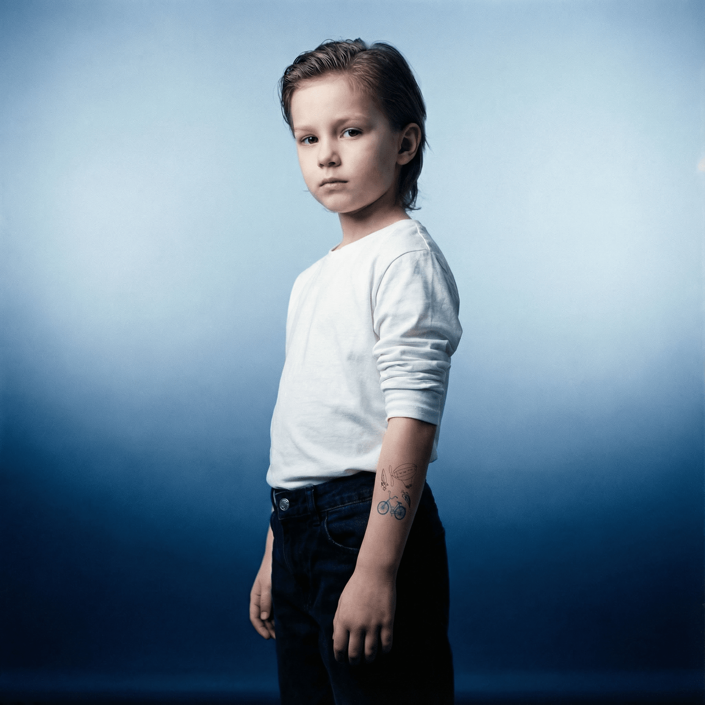 School Daze Doodles Temporary Tattoo Set