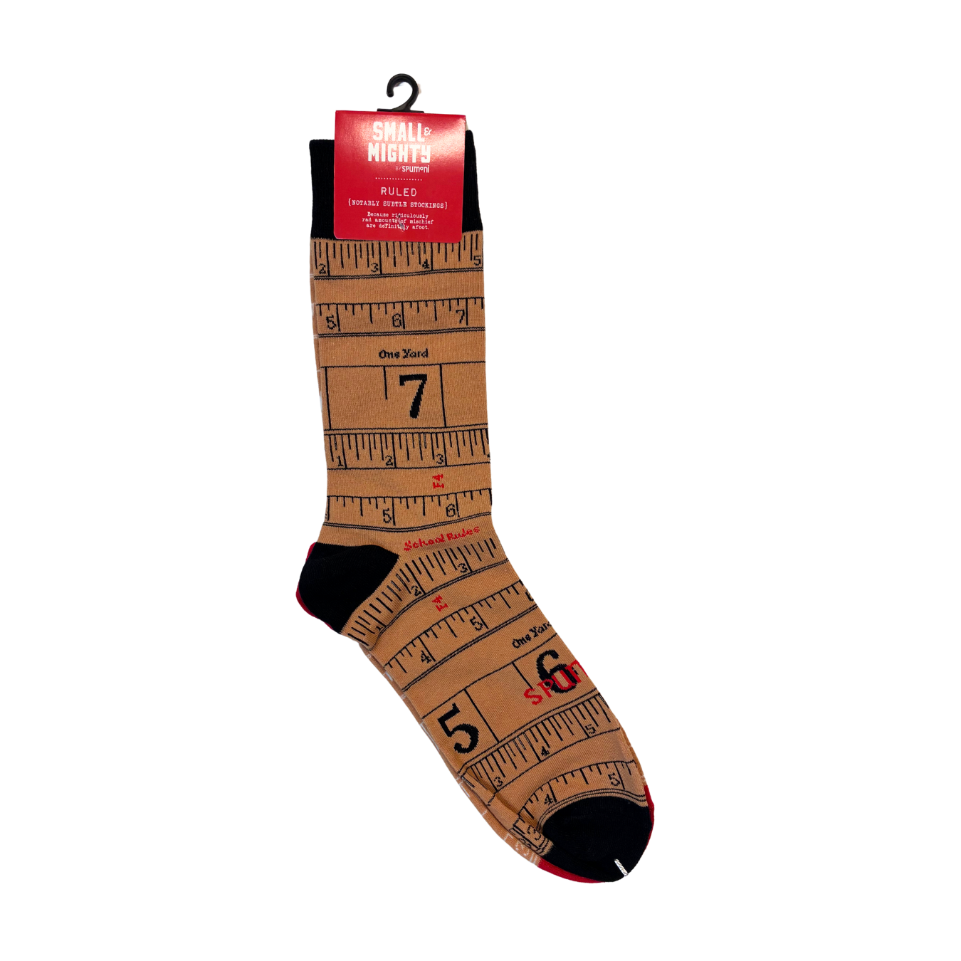 School Rules Crew Socks | Unisex Adult Retro Novelty Socks