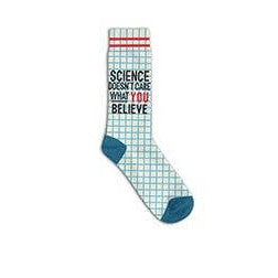 Science Doesn't Care What You Believe Socks | Unisex Funny Socks