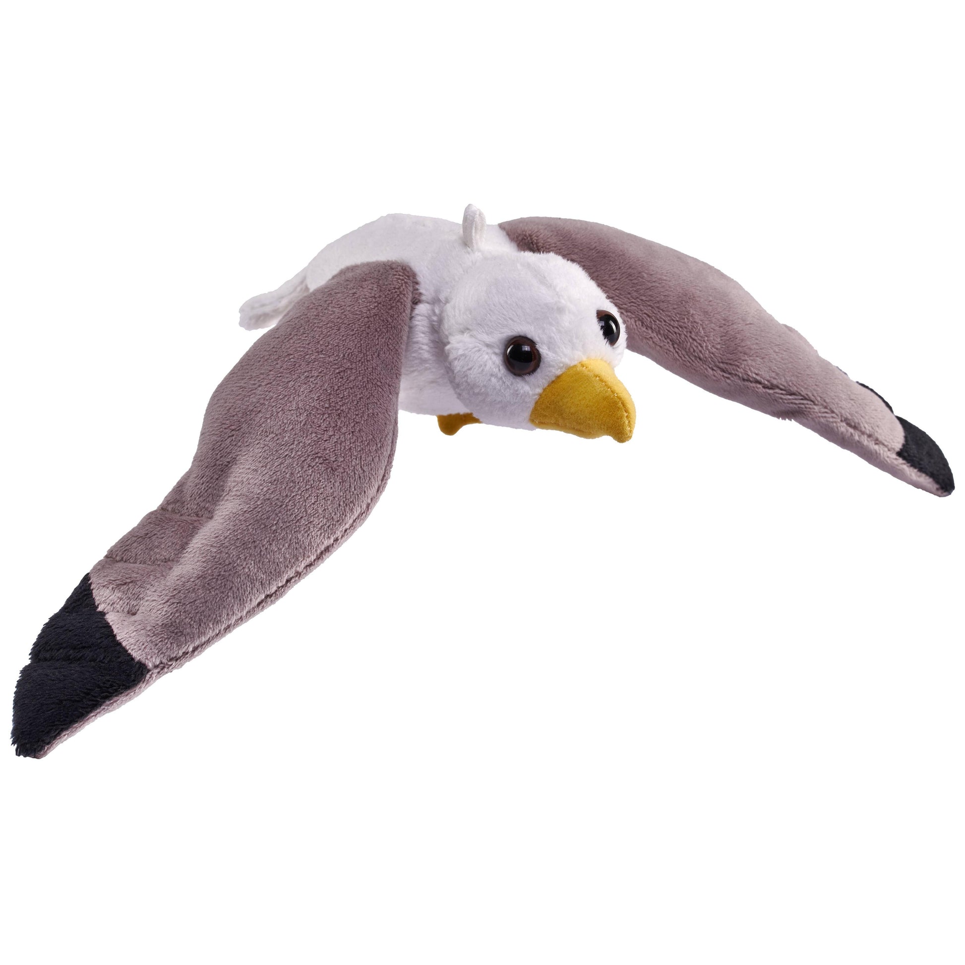Sea Gull Stuffed Animal 5" | Pocketkins Eco Seagull by Wild Republic