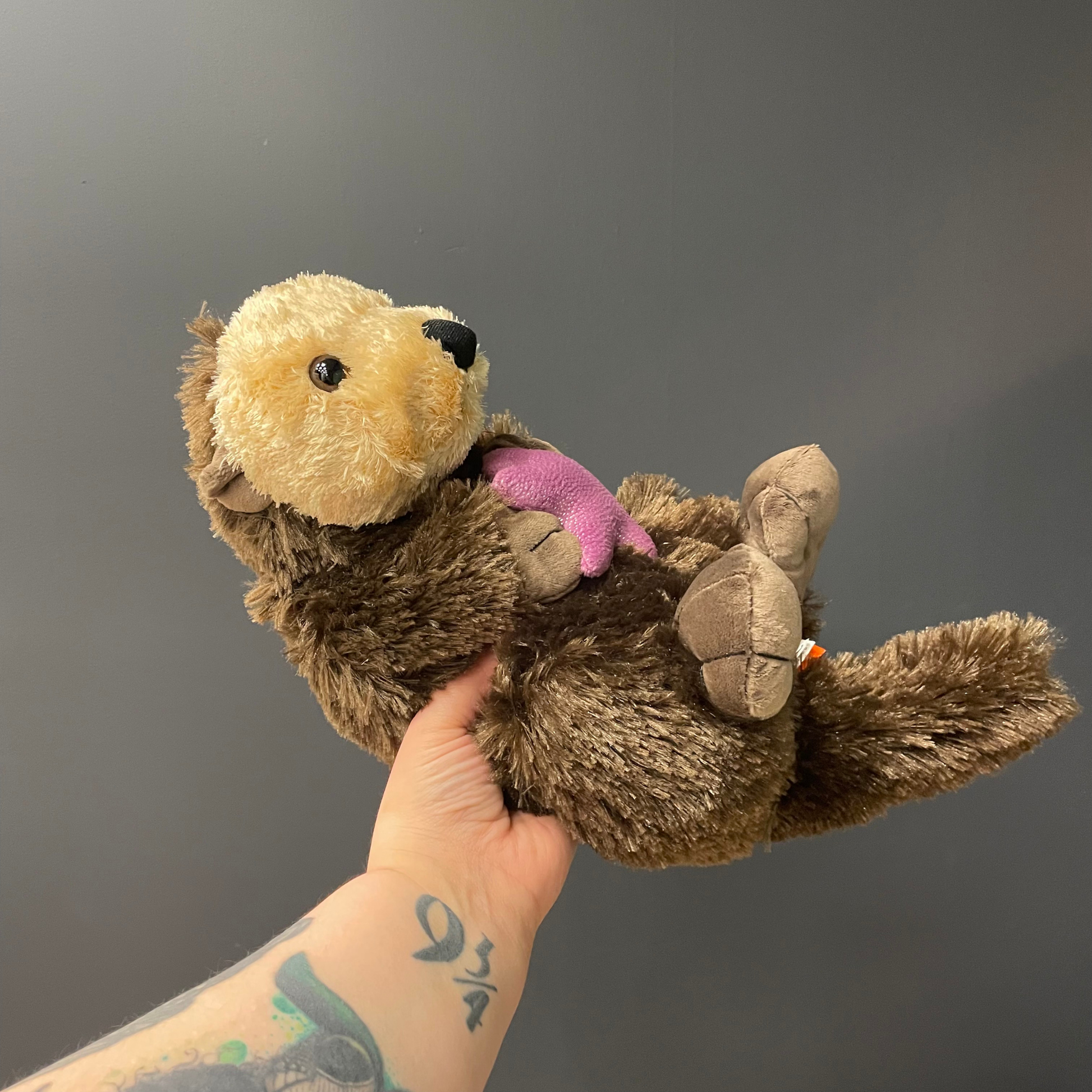 Sea Otter Stuffed Animal 12" | Cuddlekins Plush Sea Otter by Wild Republic
