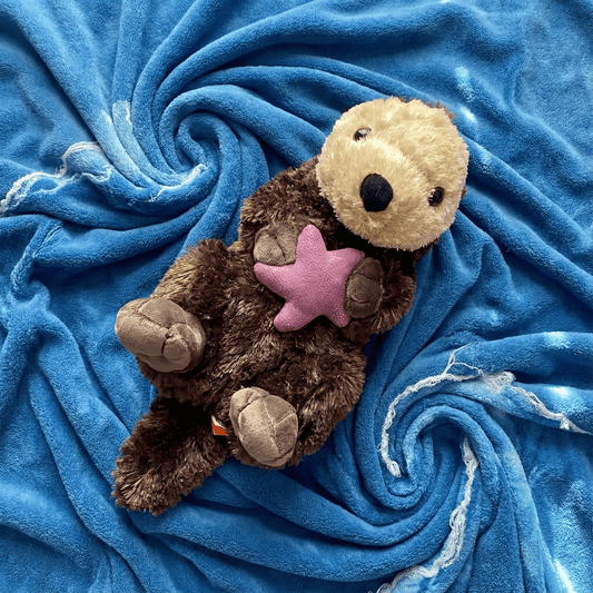 Sea Otter Stuffed Animal 12" | Cuddlekins Plush Sea Otter by Wild Republic