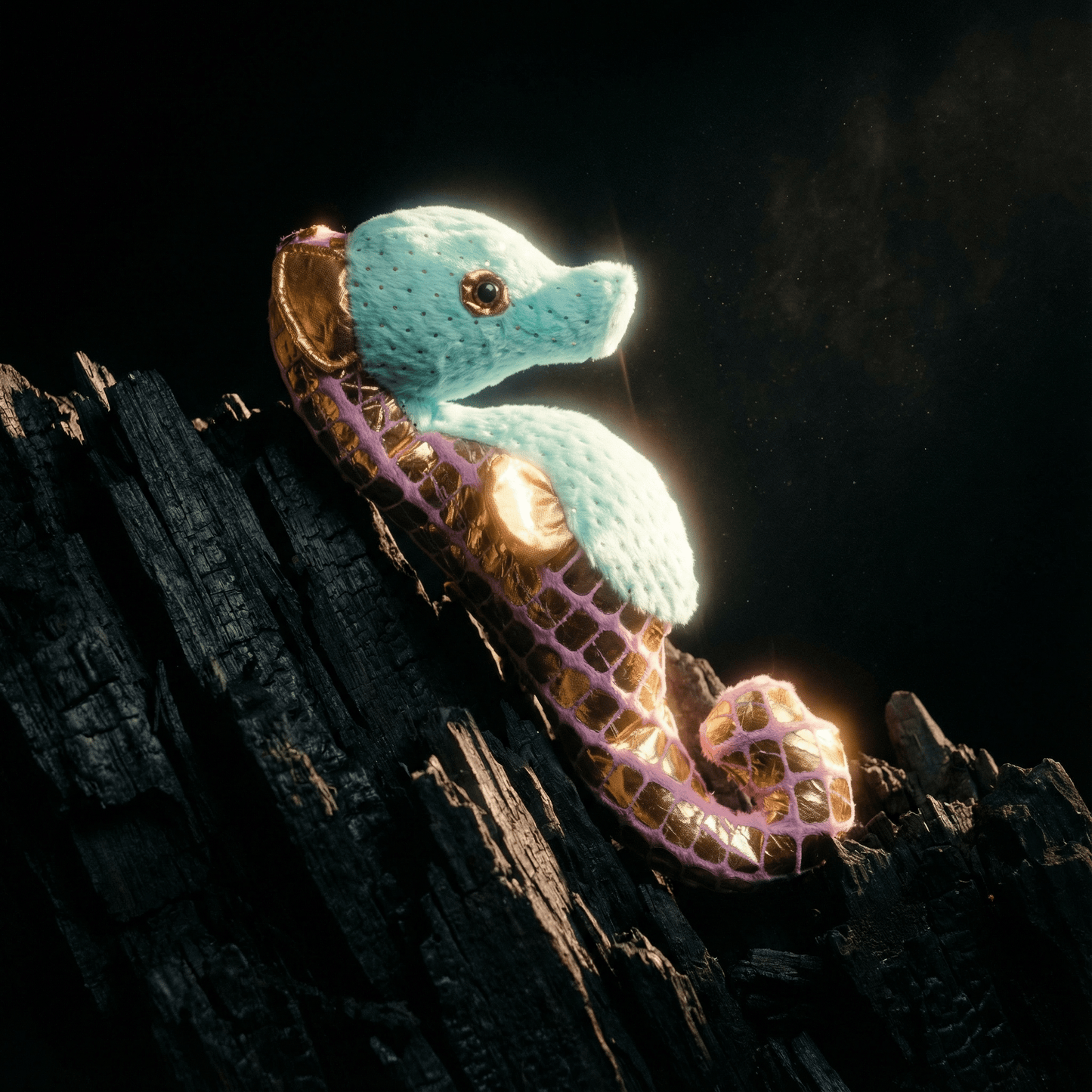 Seafoam Green Seahorse Stuffed Animal 12" | Foilkins Green Seahorse from Wild Republic