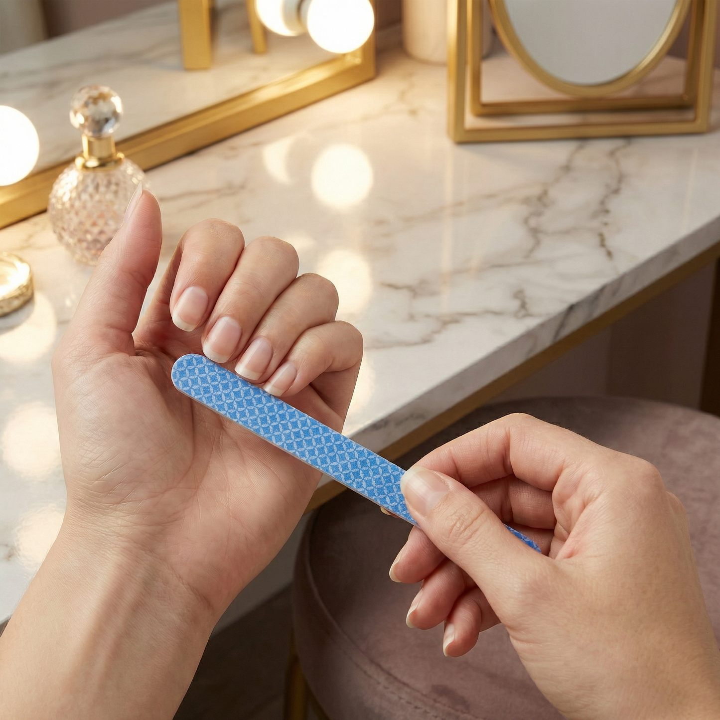 Seized Day Emery Boards Vintage-Inspired Nail Files Set of 3 SME22