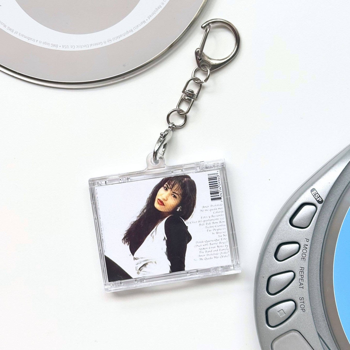 Selena "Amor Prohibido" Mini CD Case Keychain