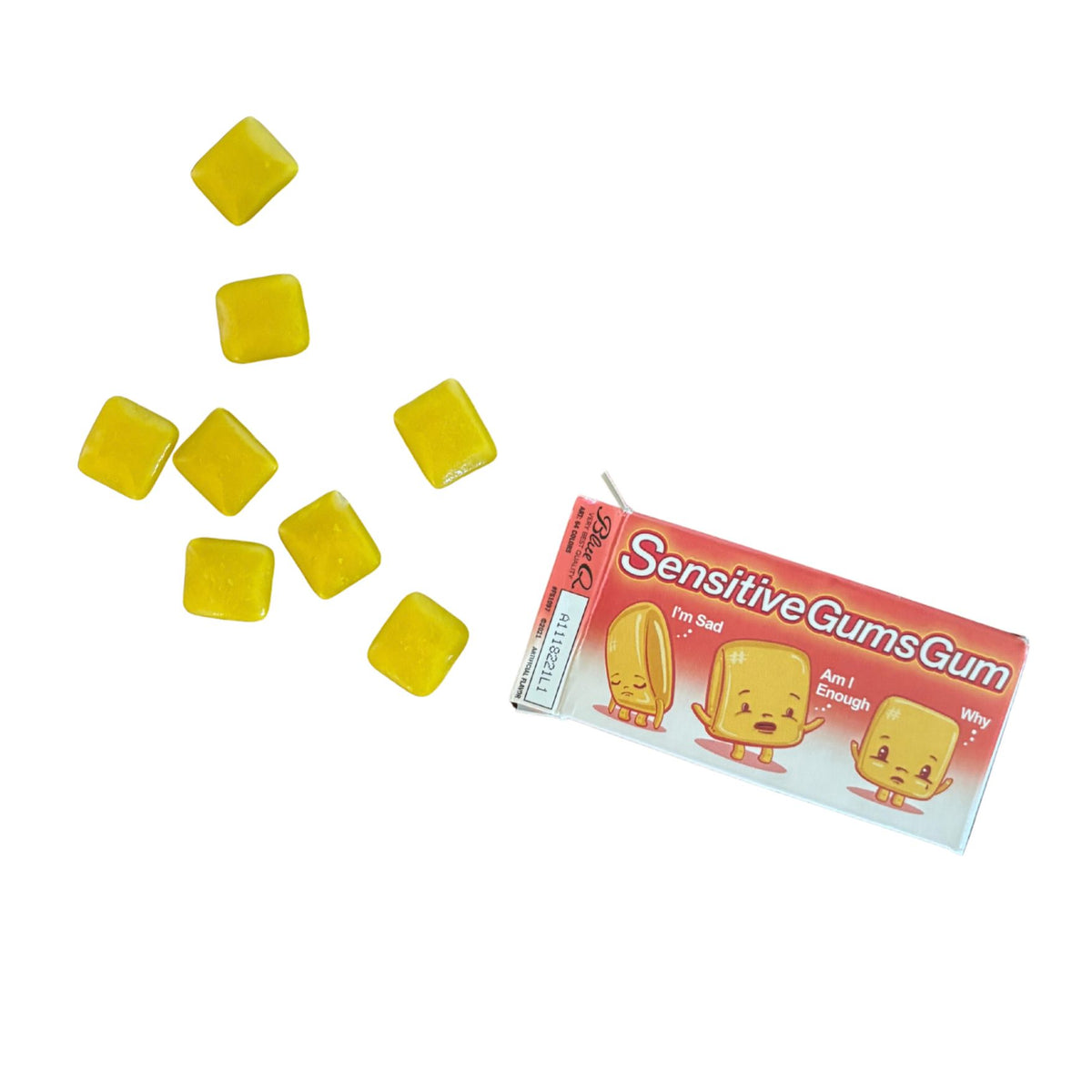 Sensitive Gums Gum in Fruit Flavor | BlueQ at GetBullish-BlueQ-The Bullish Store