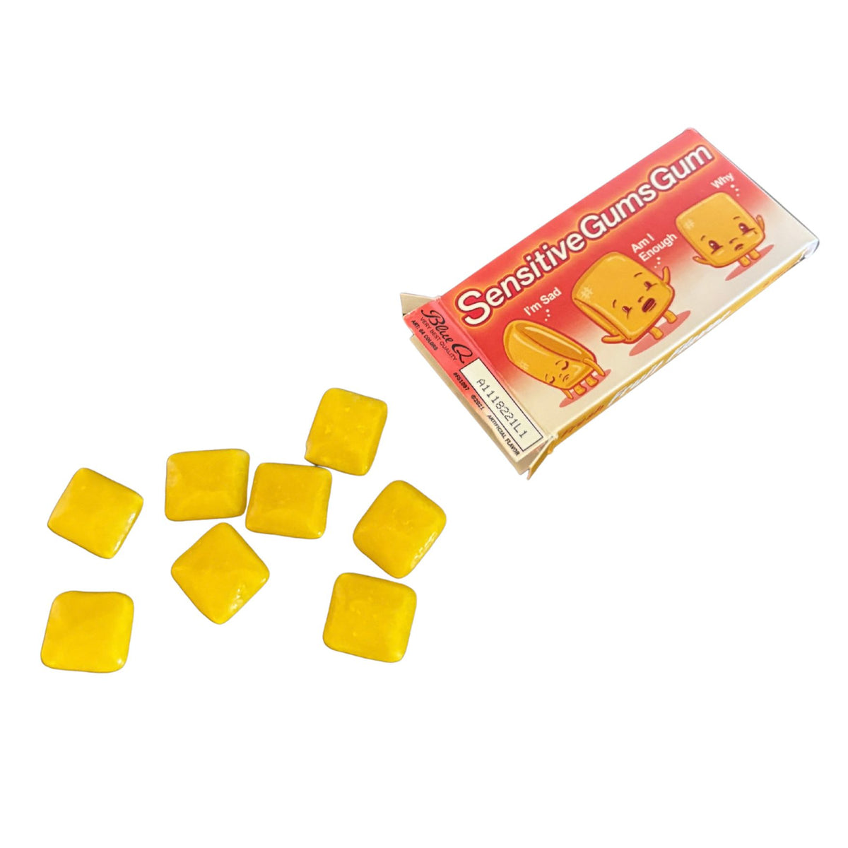 Sensitive Gums Gum in Fruit Flavor | BlueQ at GetBullish-BlueQ-The Bullish Store