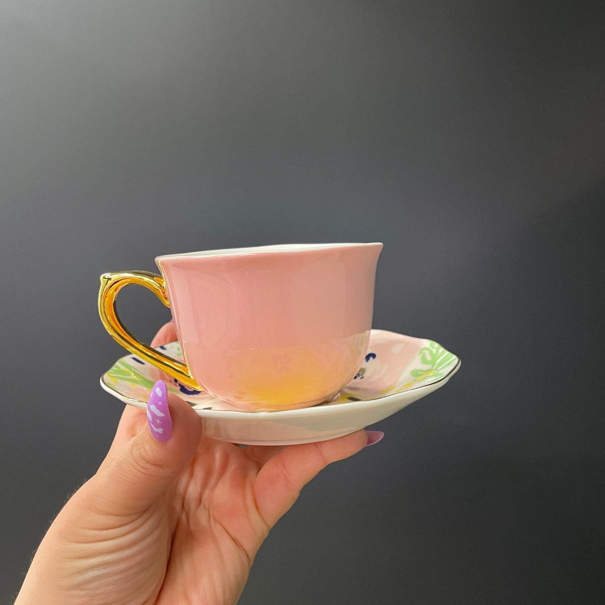 Sereni-tea Tea Cup and Saucer Set - 6