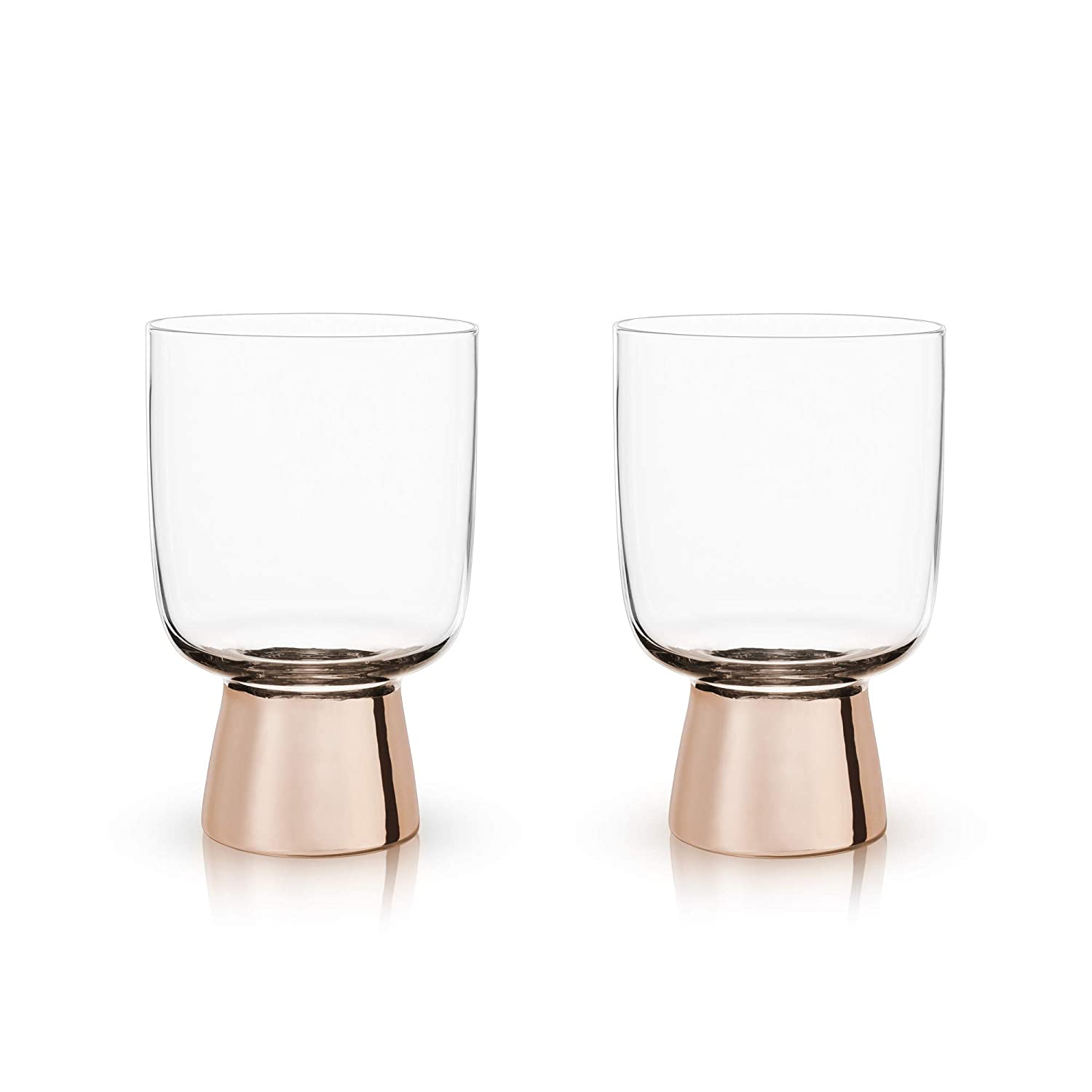 Set of 12 Raye Copper Footed Cocktail Tumblers in Gift Box – The Bullish  Store