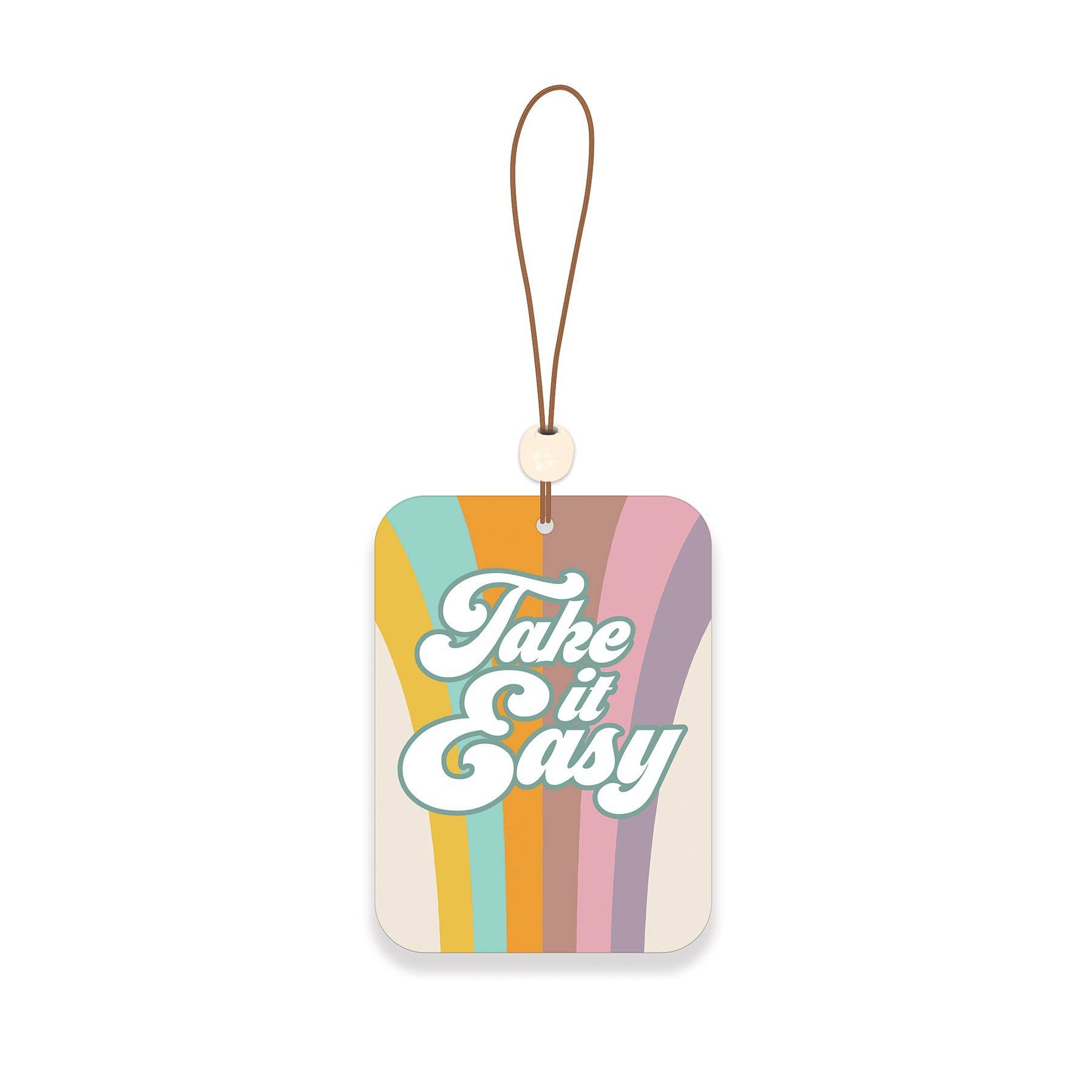 Set of 2 Take It Easy Car Air Freshener in Tropical and Citrus Fruits Scent