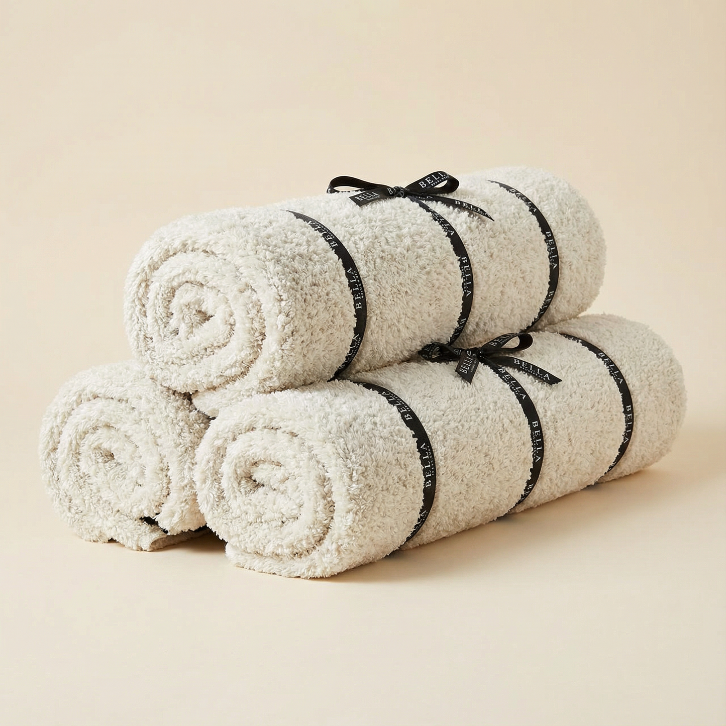Set of 3 Soft Cotton Bath Mat Bundle | 20" x 30" Rug