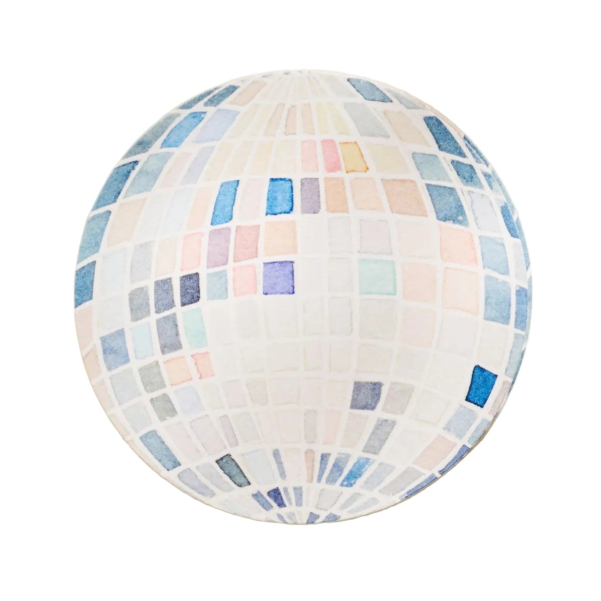 Set of 4 Mirror Ball Disco Coasters | Reusable Absorbent Retro Drink Coasters-One & Only Paper-The Bullish Store