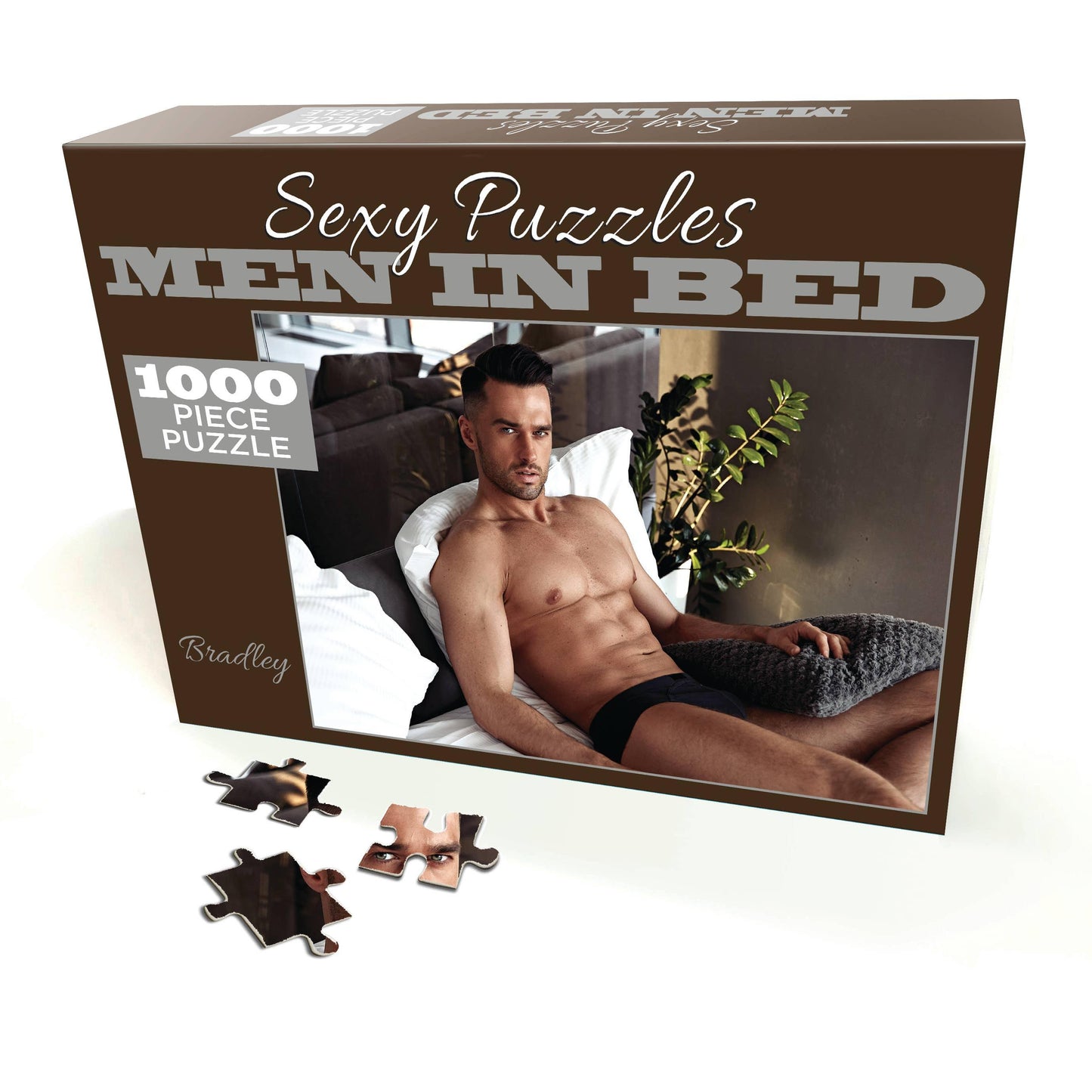 Sexy Men in Bed Puzzle | Bradley or Antonio | 1000-Piece Jigsaw