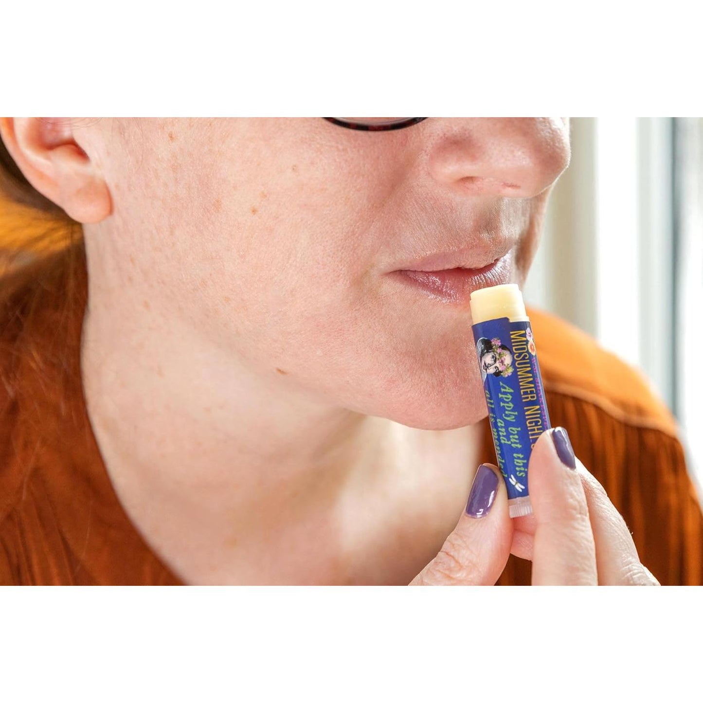 Shakespeare's Midsummer Night's Balm Kissing Cherries Flavor Lip Balm