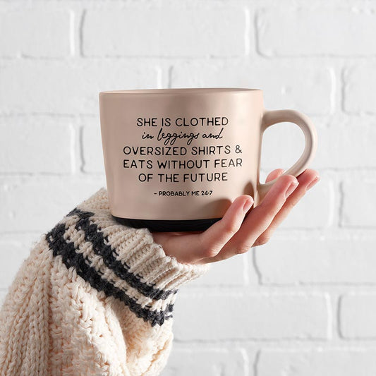 Probably Me 24:7 Mug | Stoneware Coffee Tea Mug | 15oz.