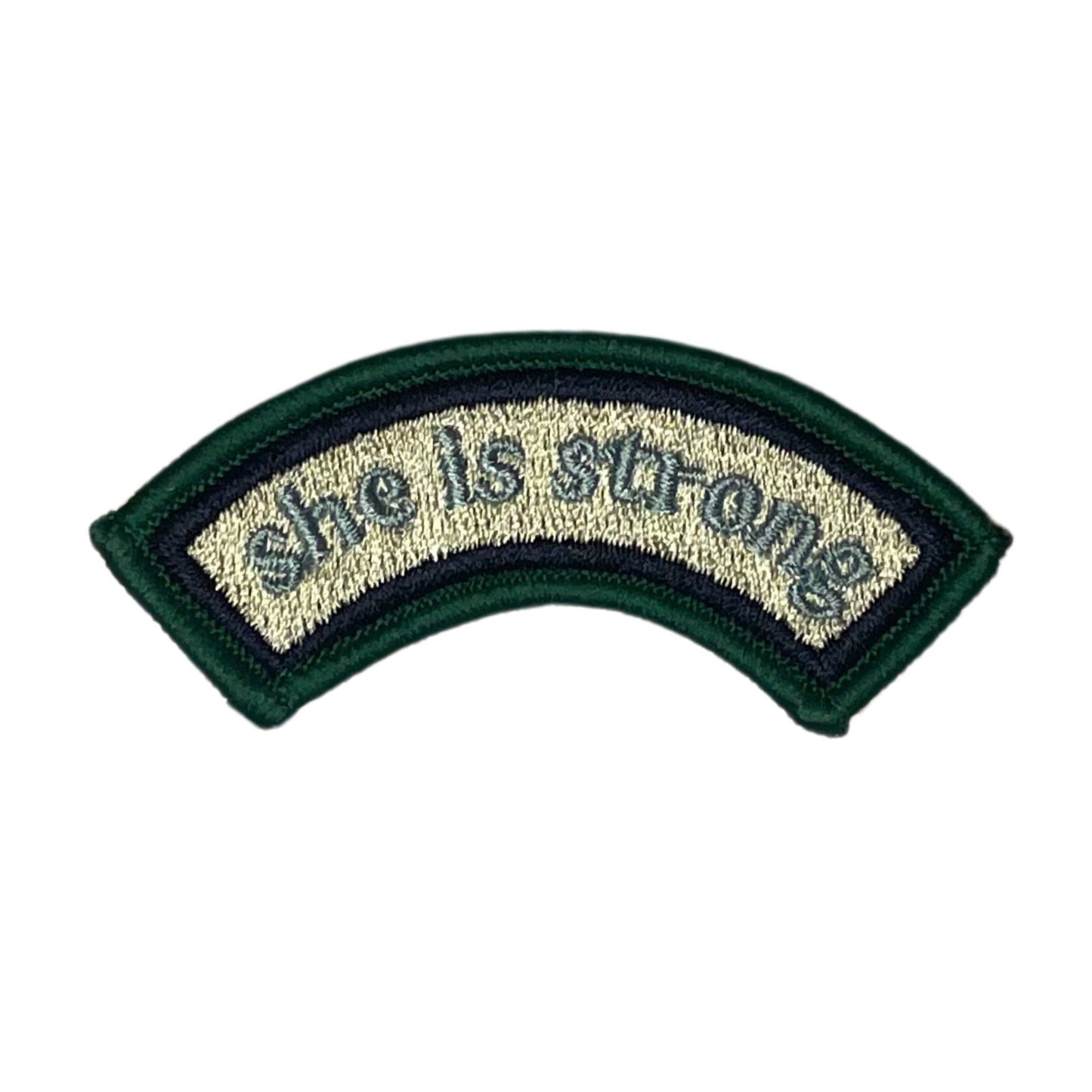 She is Strong Embroidered Iron-On Patch | Heat-seal Patches Accessories