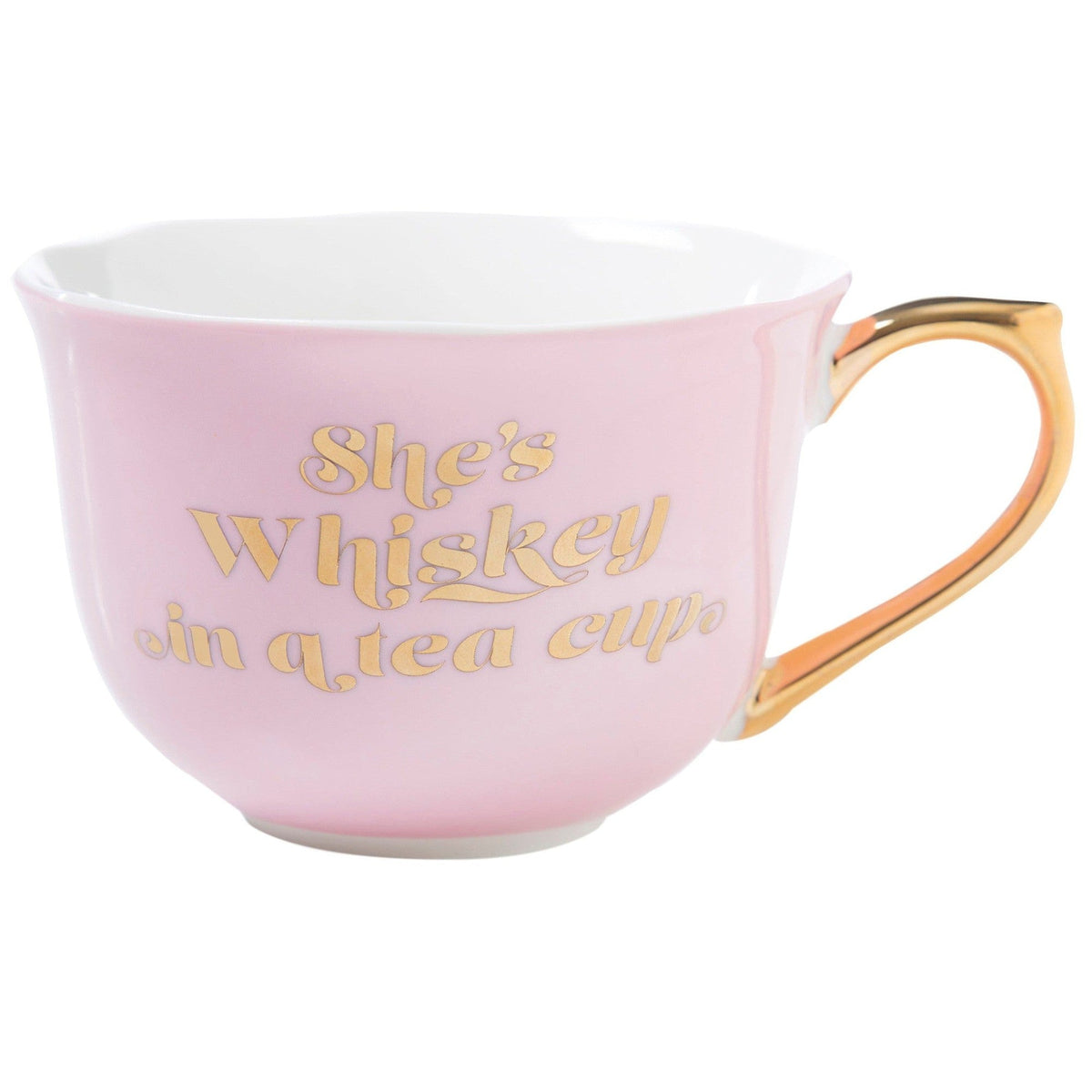 She's Whiskey in a Tea Cup and Saucer Set - 6