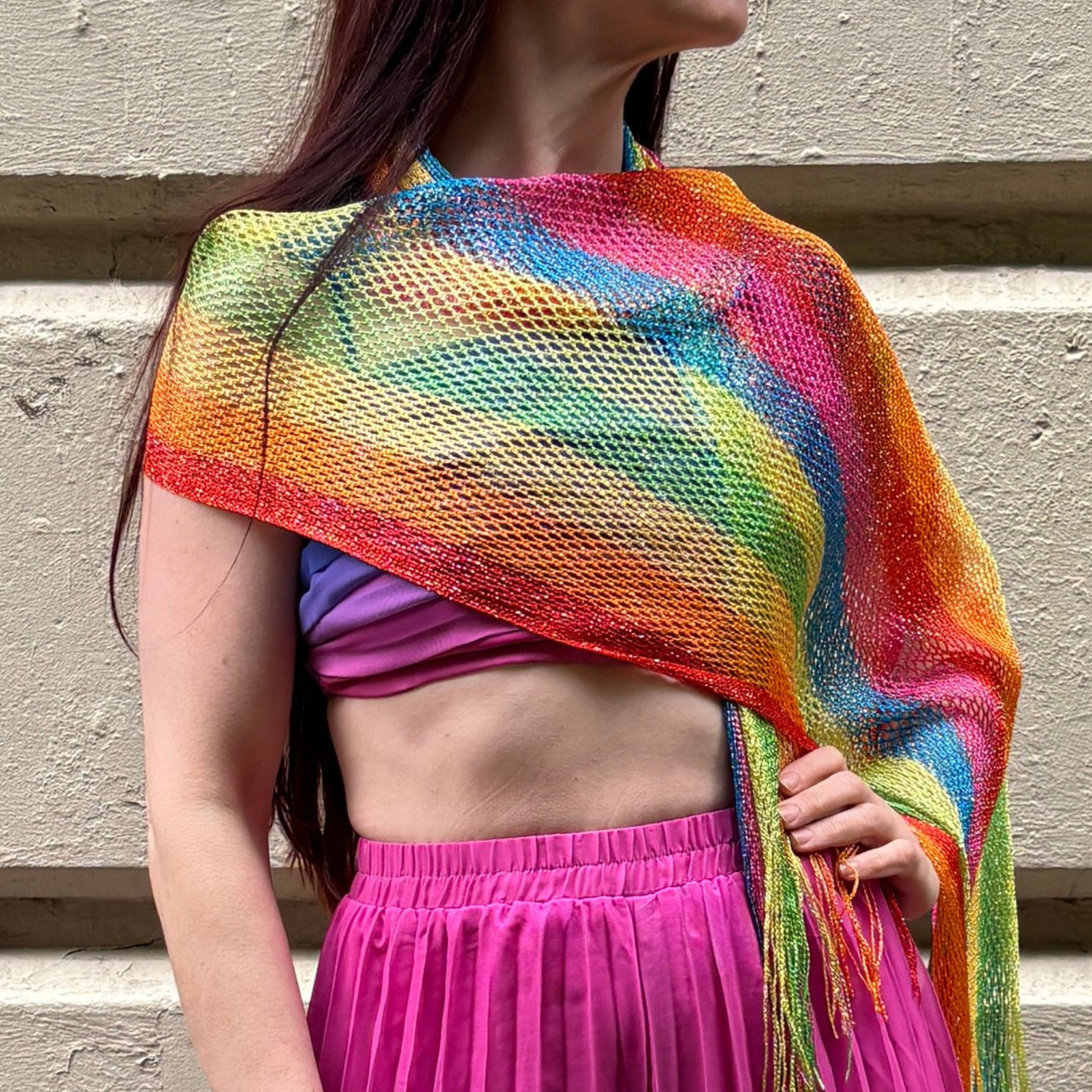 pride shawl