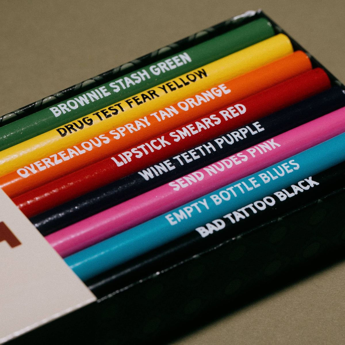 Shit Show Colored Pencils | Set of 8-Whiskey River Soap Co.-The Bullish Store