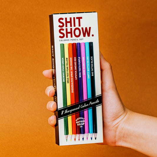 Shit Show Colored Pencils | Set of 8