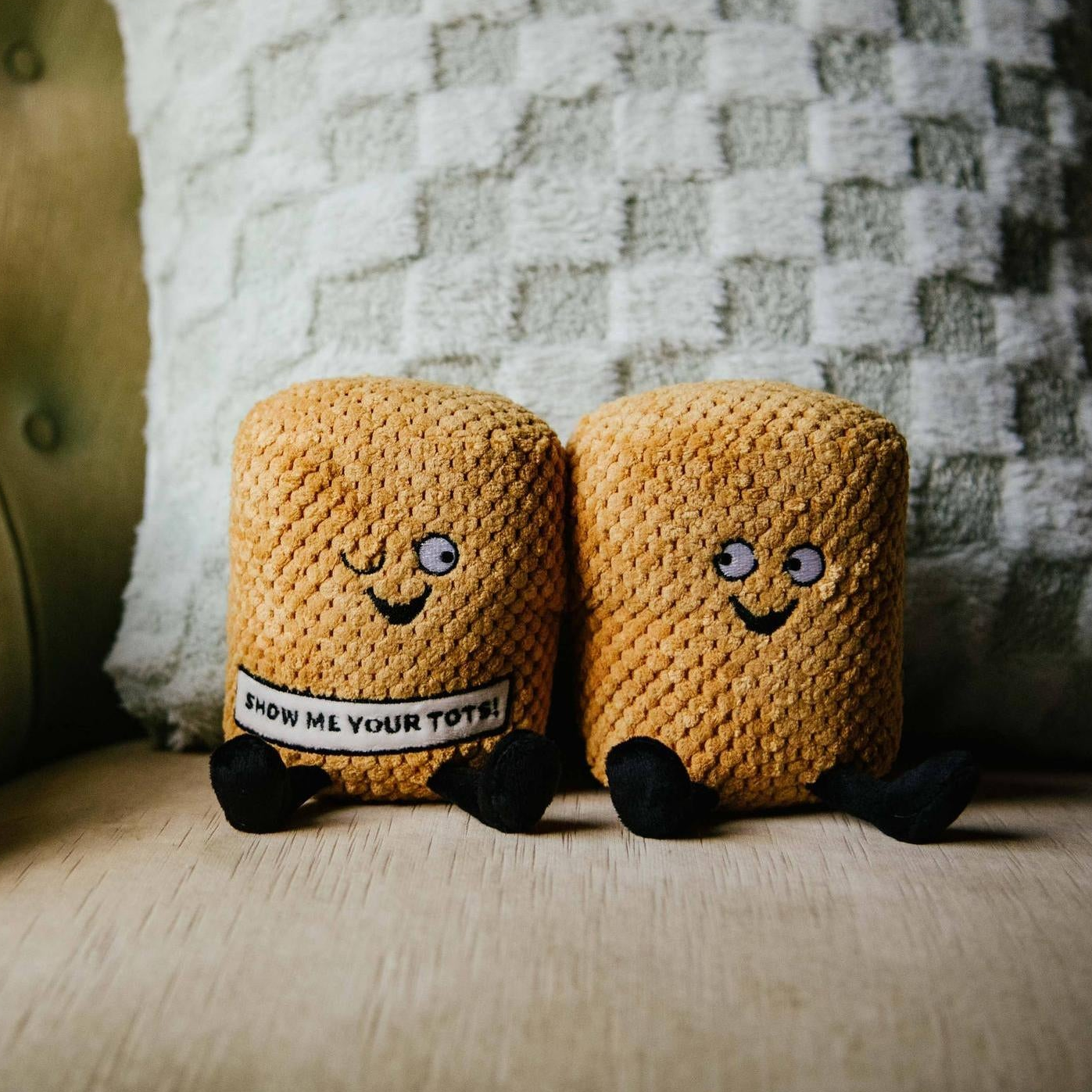 Show Me Your Tots Tater Tot Plush-Punchkins-The Bullish Store