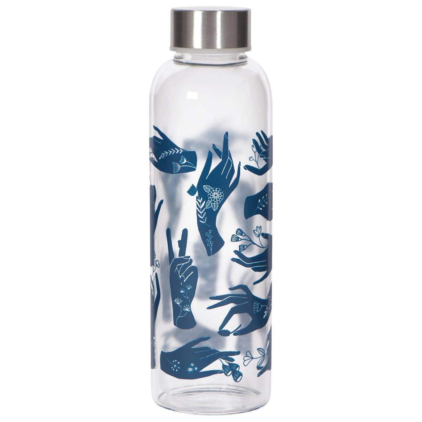 Show Of Hands Sustain Glass Water Bottle | Eco-friendly Reusable Drinkware