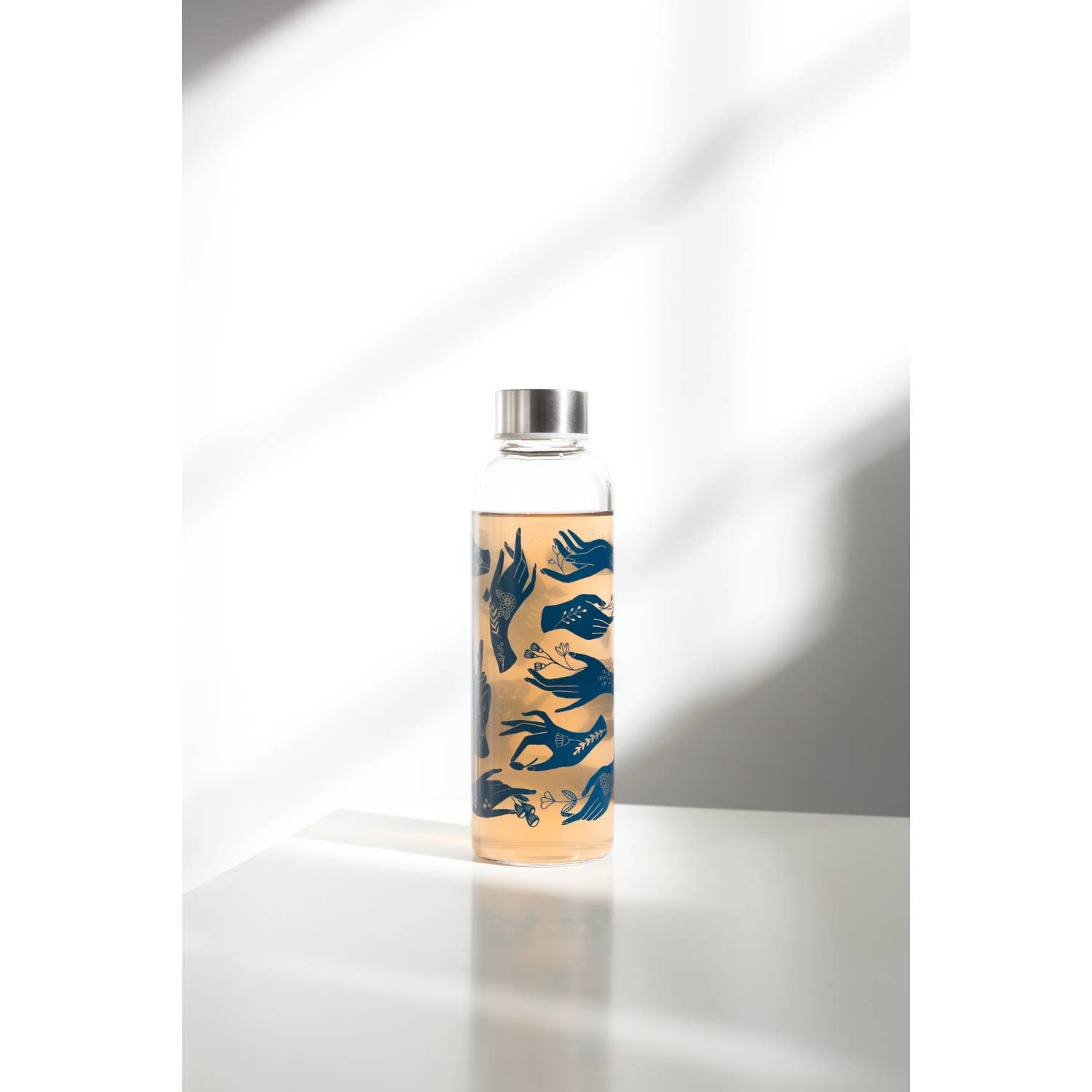 Show Of Hands Sustain Glass Water Bottle | Eco-friendly Reusable Drinkware