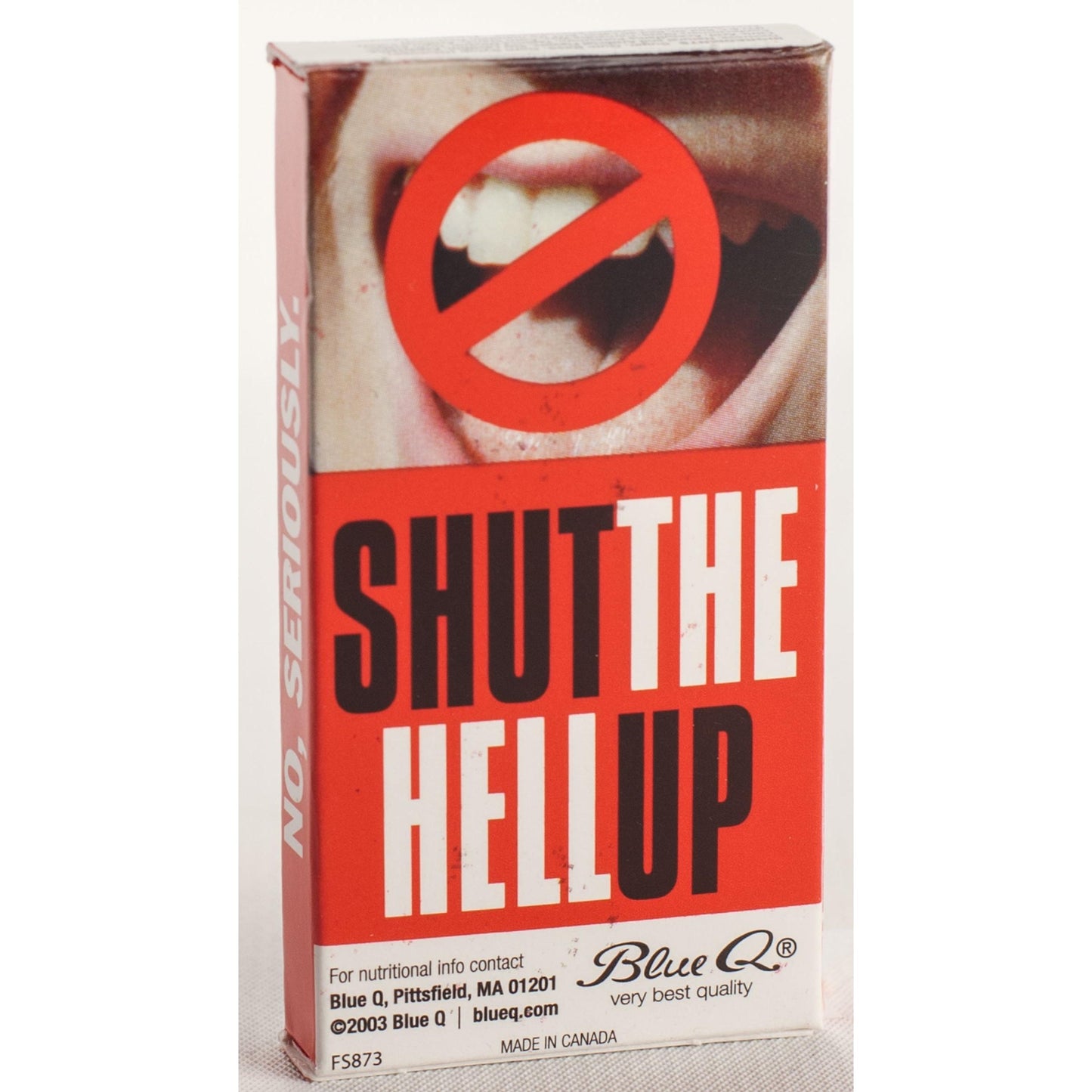Shut The Hell Up Gum in Cinnamon Flavor | BlueQ at GetBullish