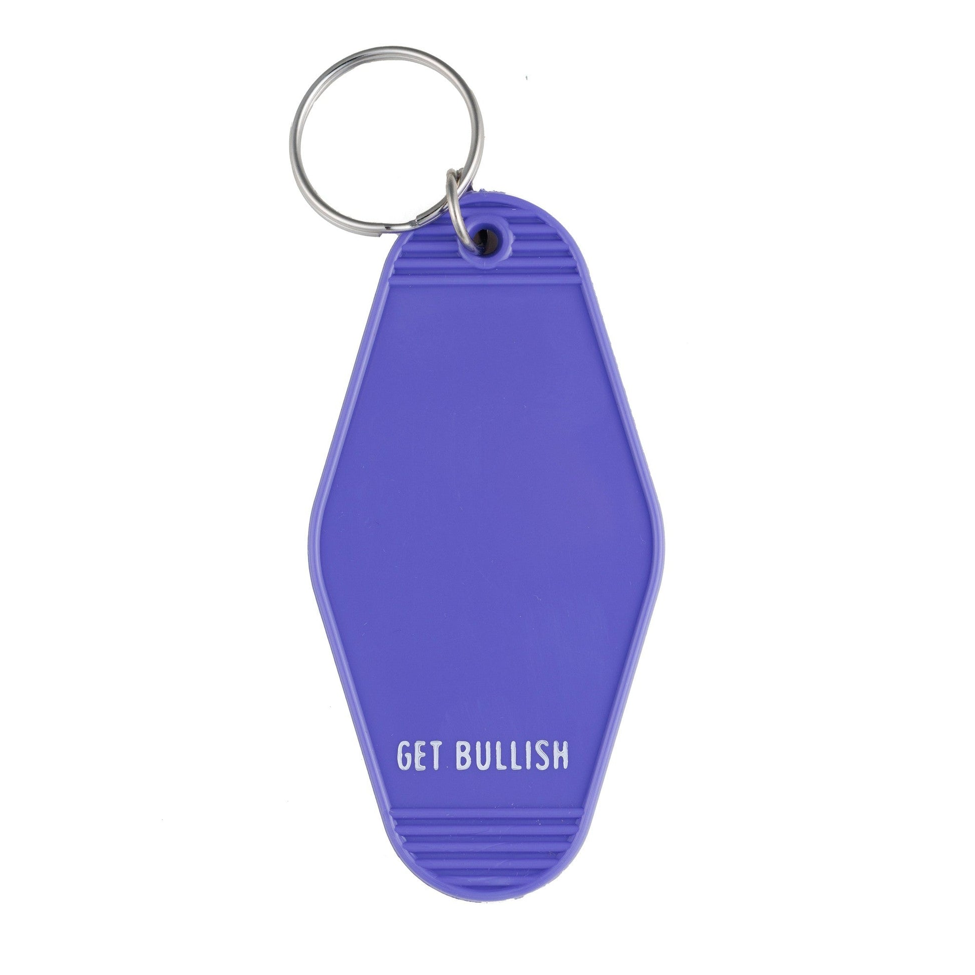 Shut Up Karen It's Not A Cuntest Motel Keychain in Violet