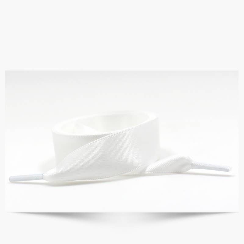 Silk Satin Ribbon Bow Pair Shoe Laces [Available in 4 Colors]