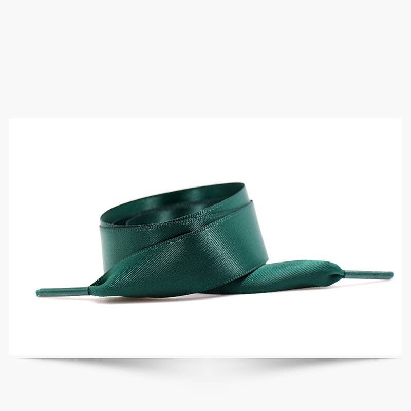 Silk Satin Ribbon Bow Pair Shoe Laces [Available in 4 Colors]