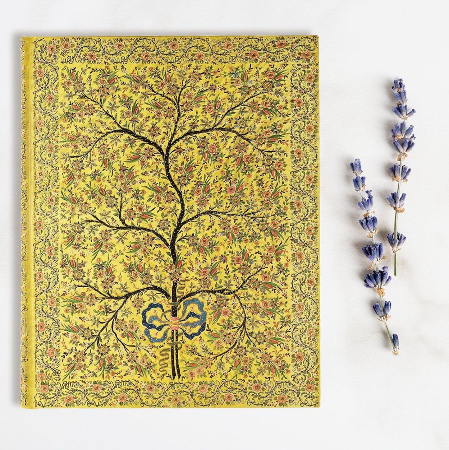 Silk Tree of Life Large Journal | Turkish Flowering Tree | 7-1/4'' x 9''