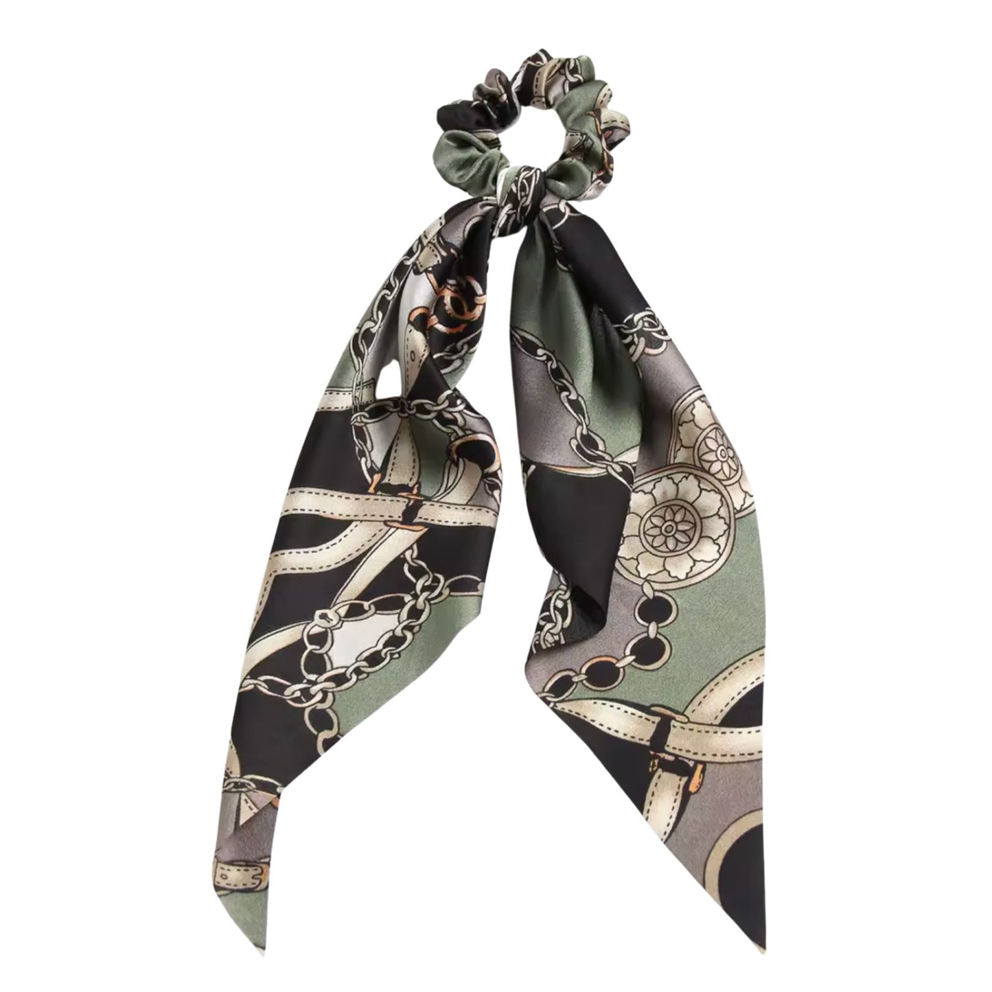 Silky Scarf Pony Holder (13 Color Options) | Scrunchie Hair Accessories