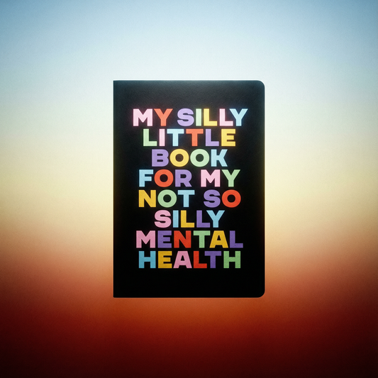 Silly Mental Health Pocket Journal | Mini Notebook | 40 Pages