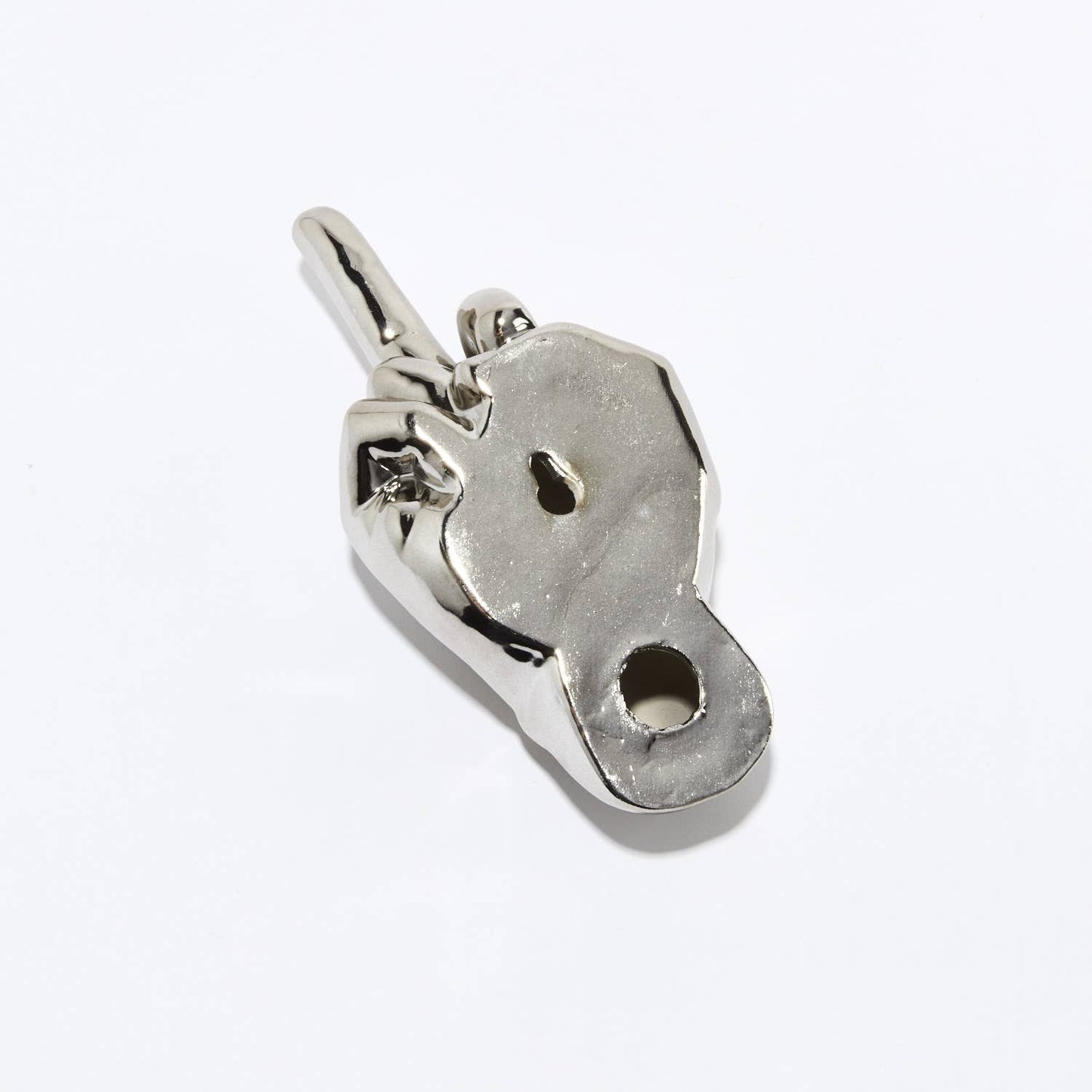 Silver Middle Finger Wall Mount — Multipack-Interior Illusions Plus-The Bullish Store