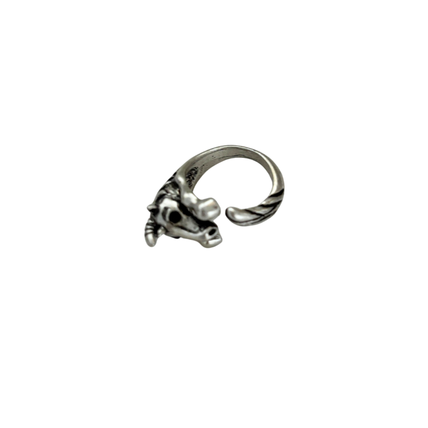 Silver Unicorn Ring | Figural Unicorn Ring Size 7
